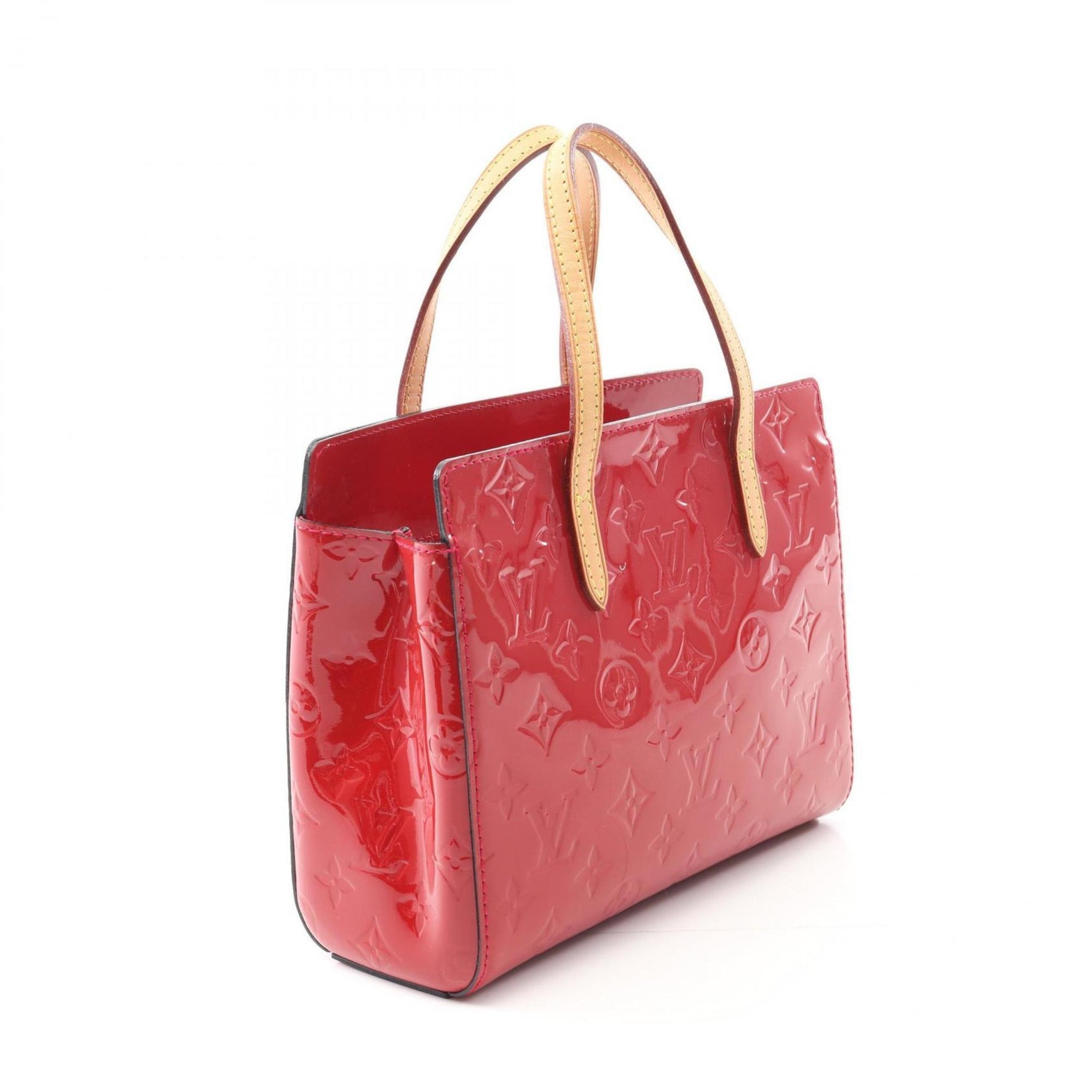 Louis Vuitton Catalina BB Handbag in Vernis Leather, Red