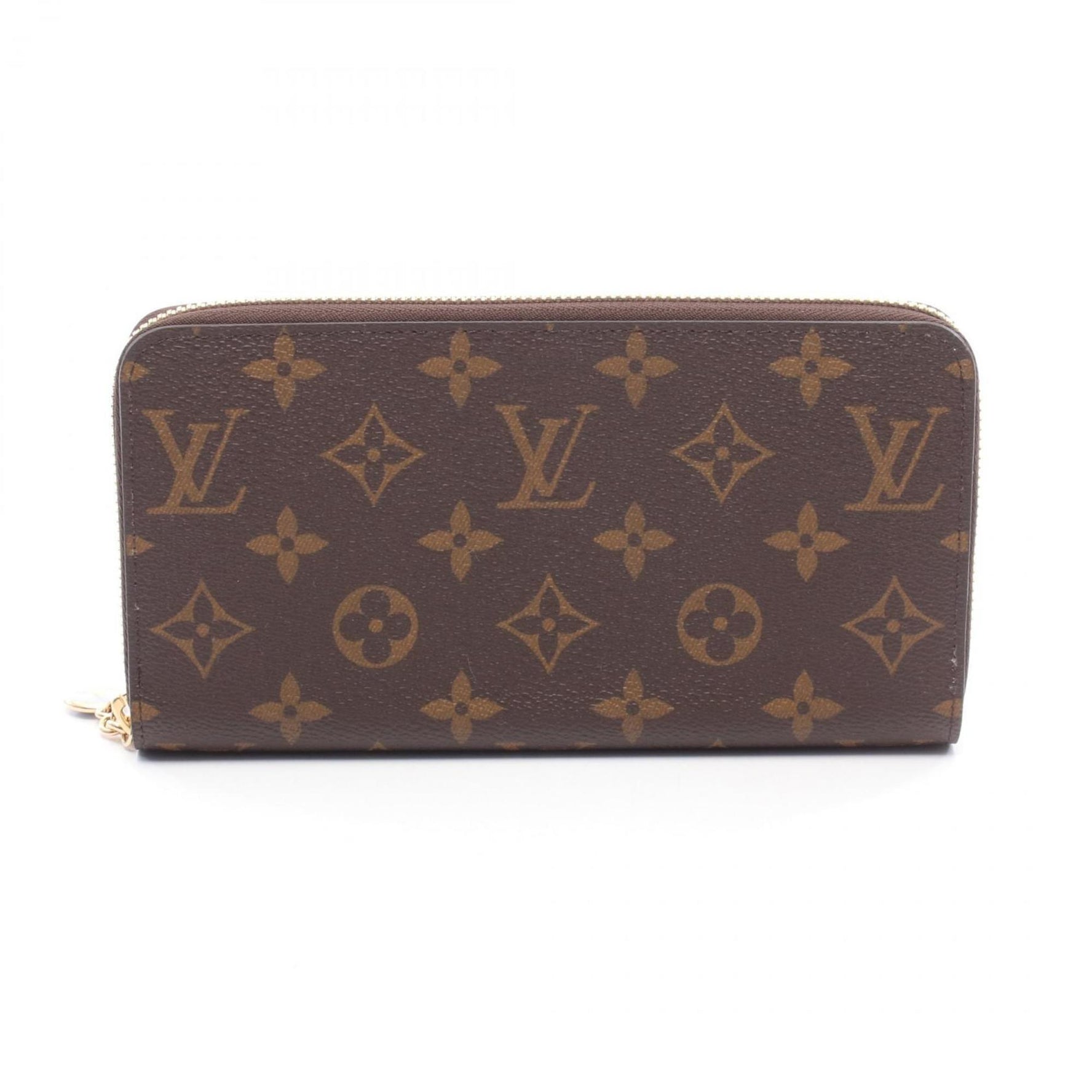 Louis Vuitton Zippy Wallet, Round Long PVC Coated Canvas, Monogram