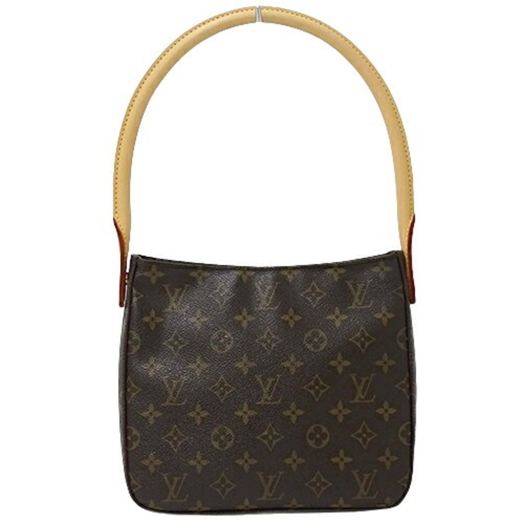 Louis Vuitton Bag Monogram Shoulder Looping MM Brown