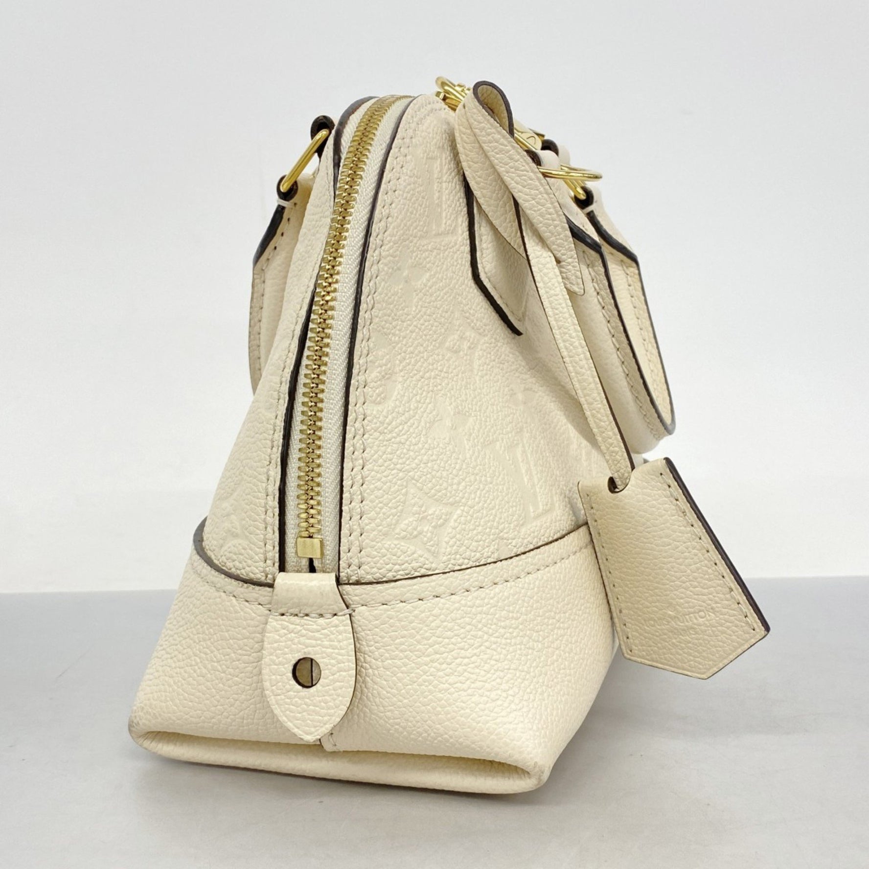 Louis Vuitton Monogram Empreinte Neo Alma BB Handbag Crème