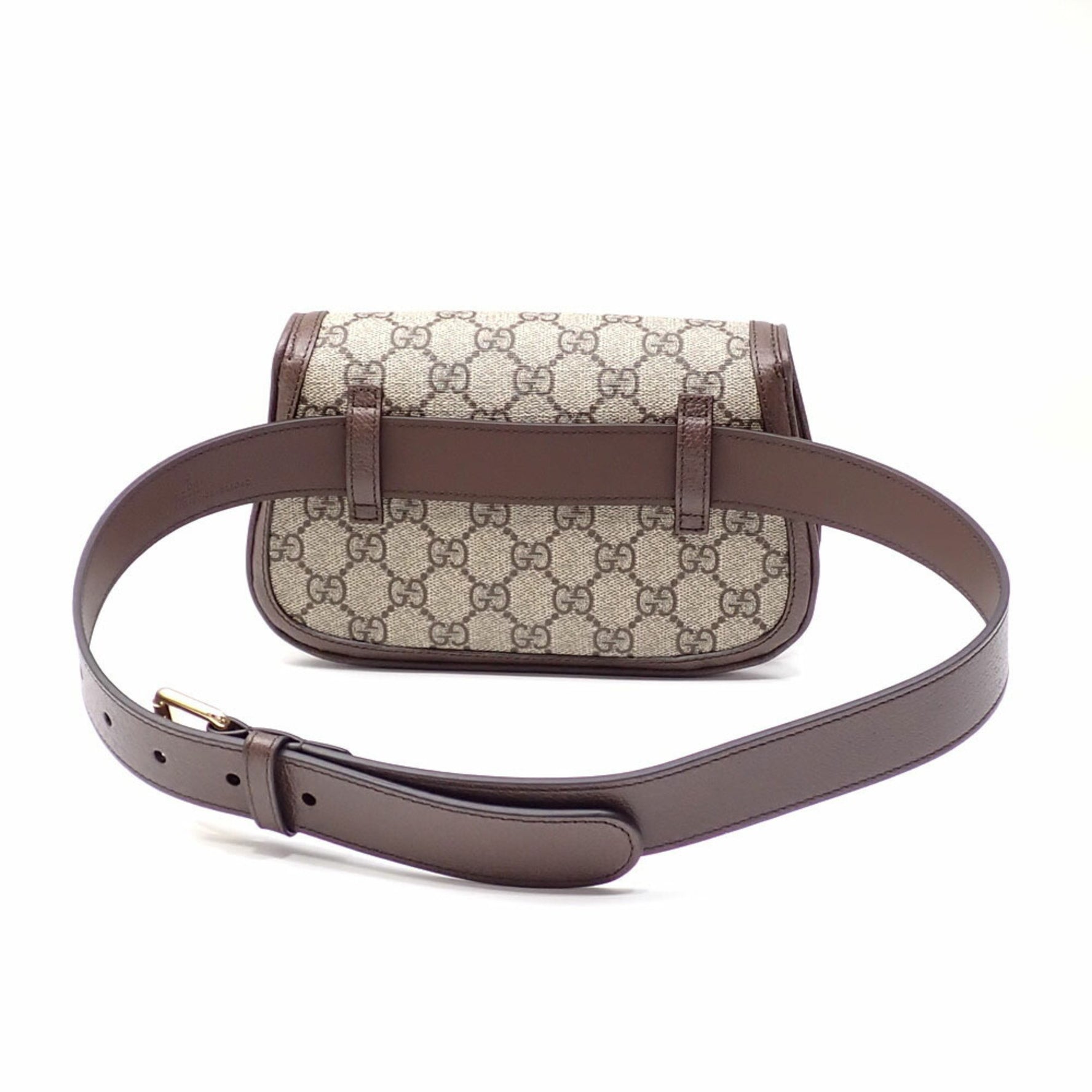 Gucci Blondie Waist Bag, Beige, Brown, PVC, Leather, Unused
