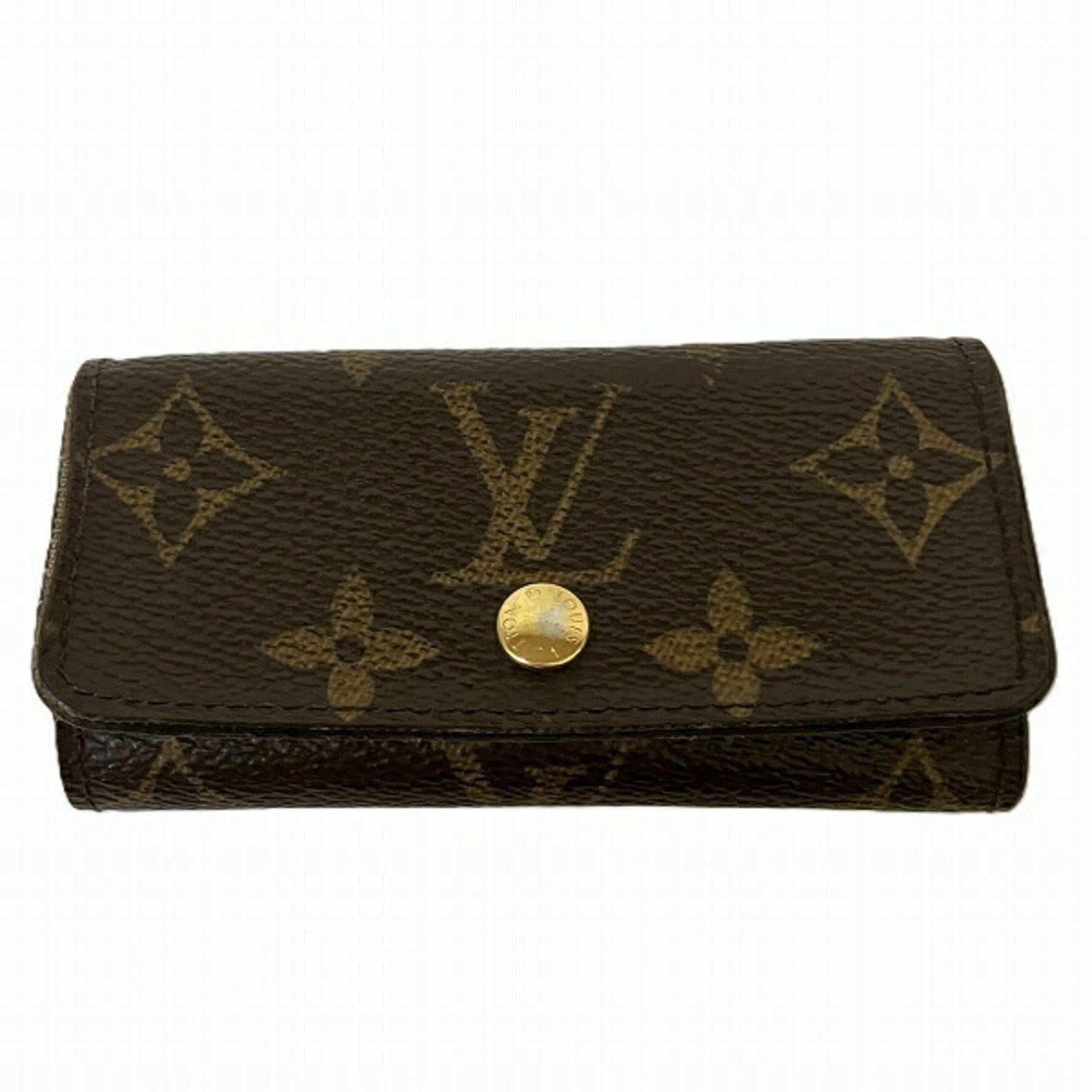 Louis Vuitton Monogram Multicle 4 M62631 Accessories Key Case Men's Women's Wallet