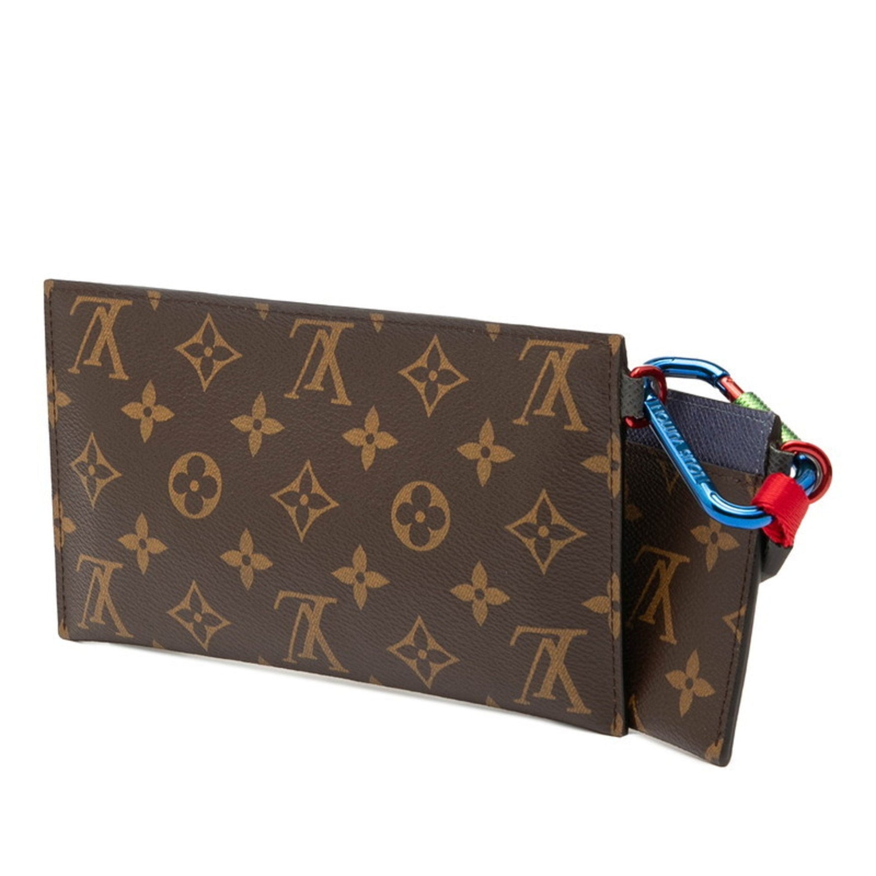 Louis Vuitton Monogram Pacific Ribbon Pouch Clutch Bag Leather LOUIS VUITTON
