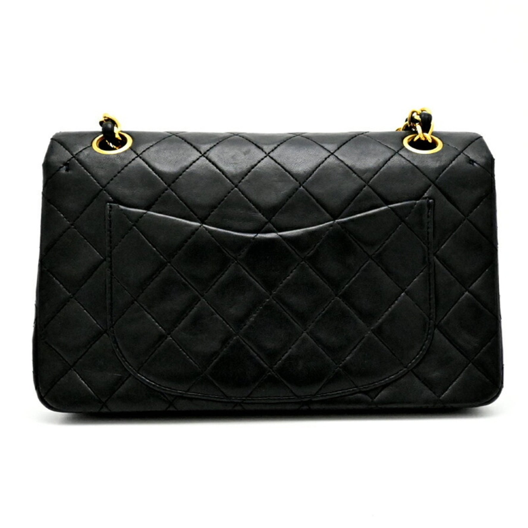Chanel Matelasse 23 Women's Shoulder Bag AO1113 Lambskin Black
