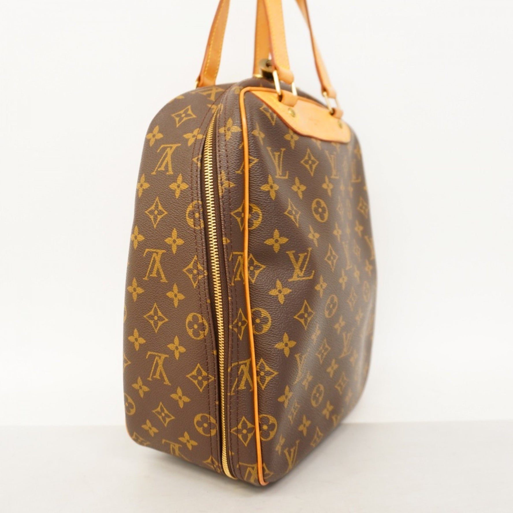 Louis Vuitton Monogram Excursion Handbag M41450 Brown Women's