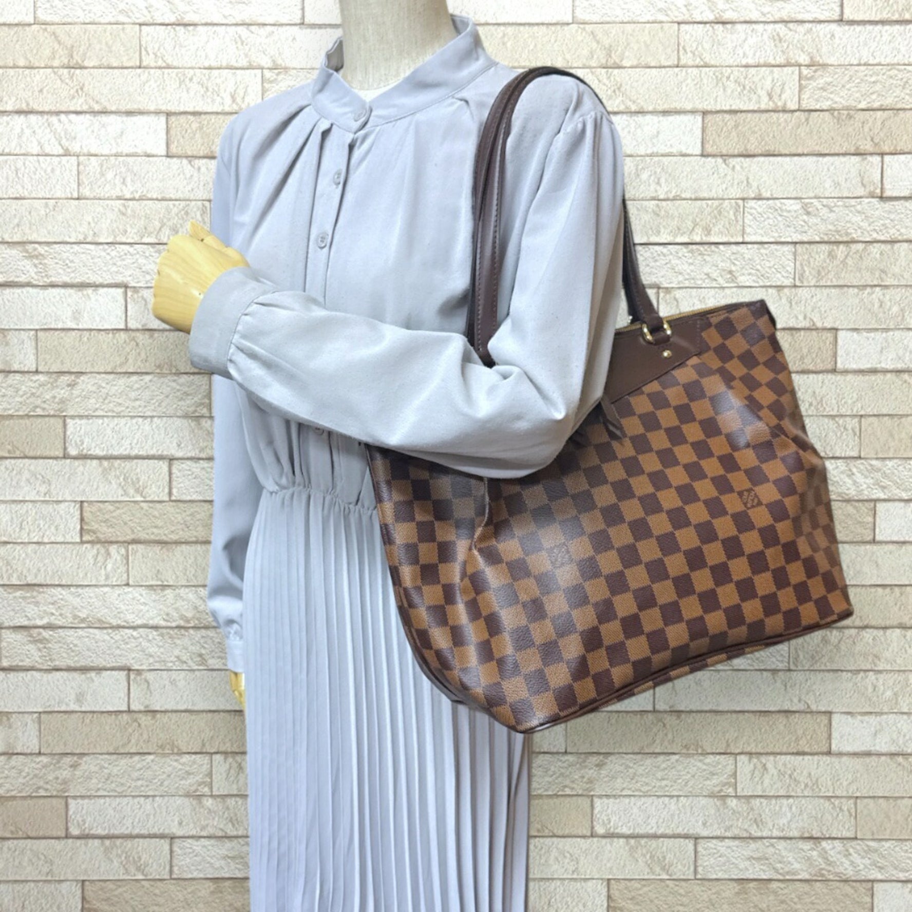 Louis Vuitton Westminster GM Damier Tote Bag, Canvas