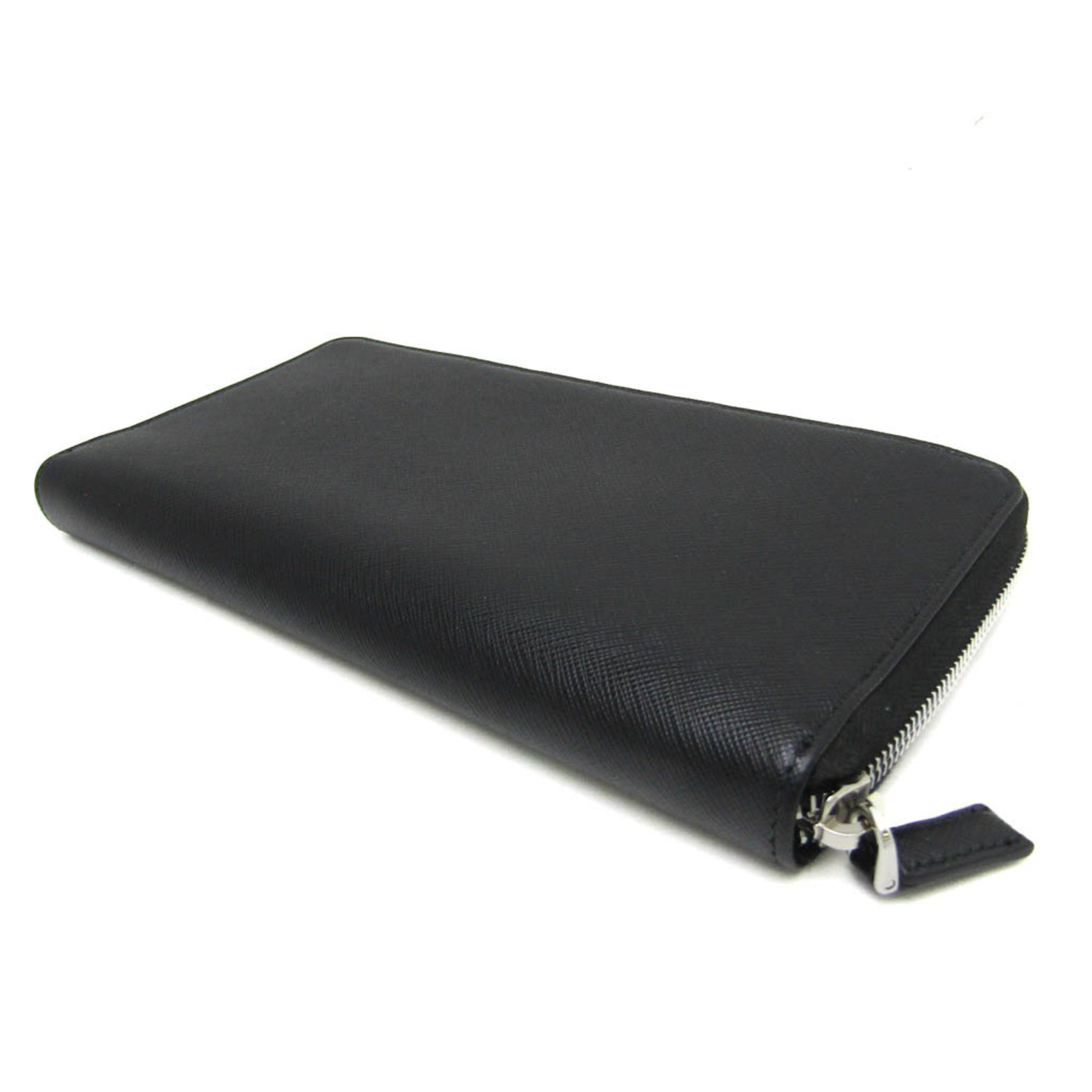 Prada 2ML220 Men,Women Saffiano Long Wallet (bi-fold) Nero