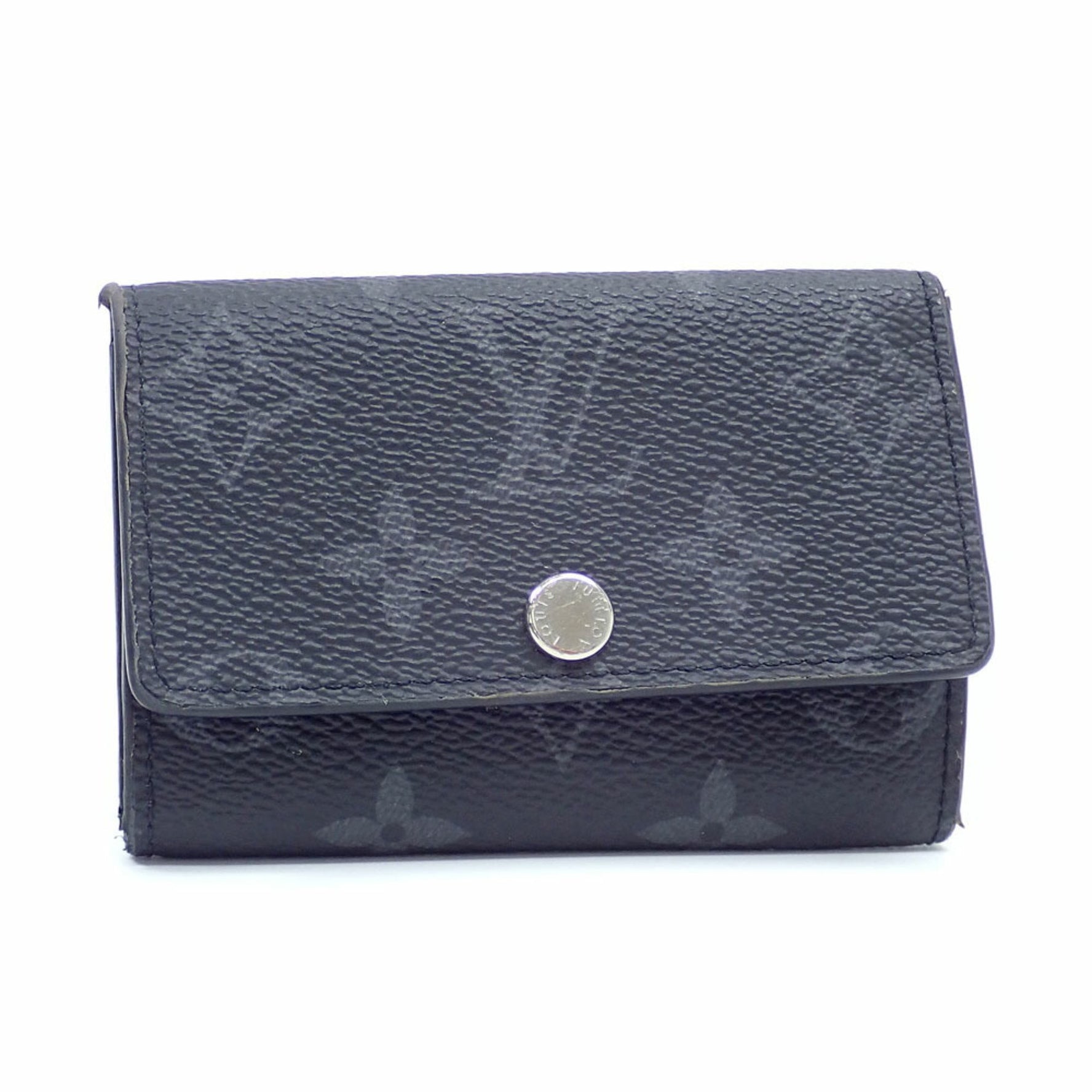 Louis Vuitton Monogram Eclipse Key Case Multicle 6 Men's M82603 6-ring