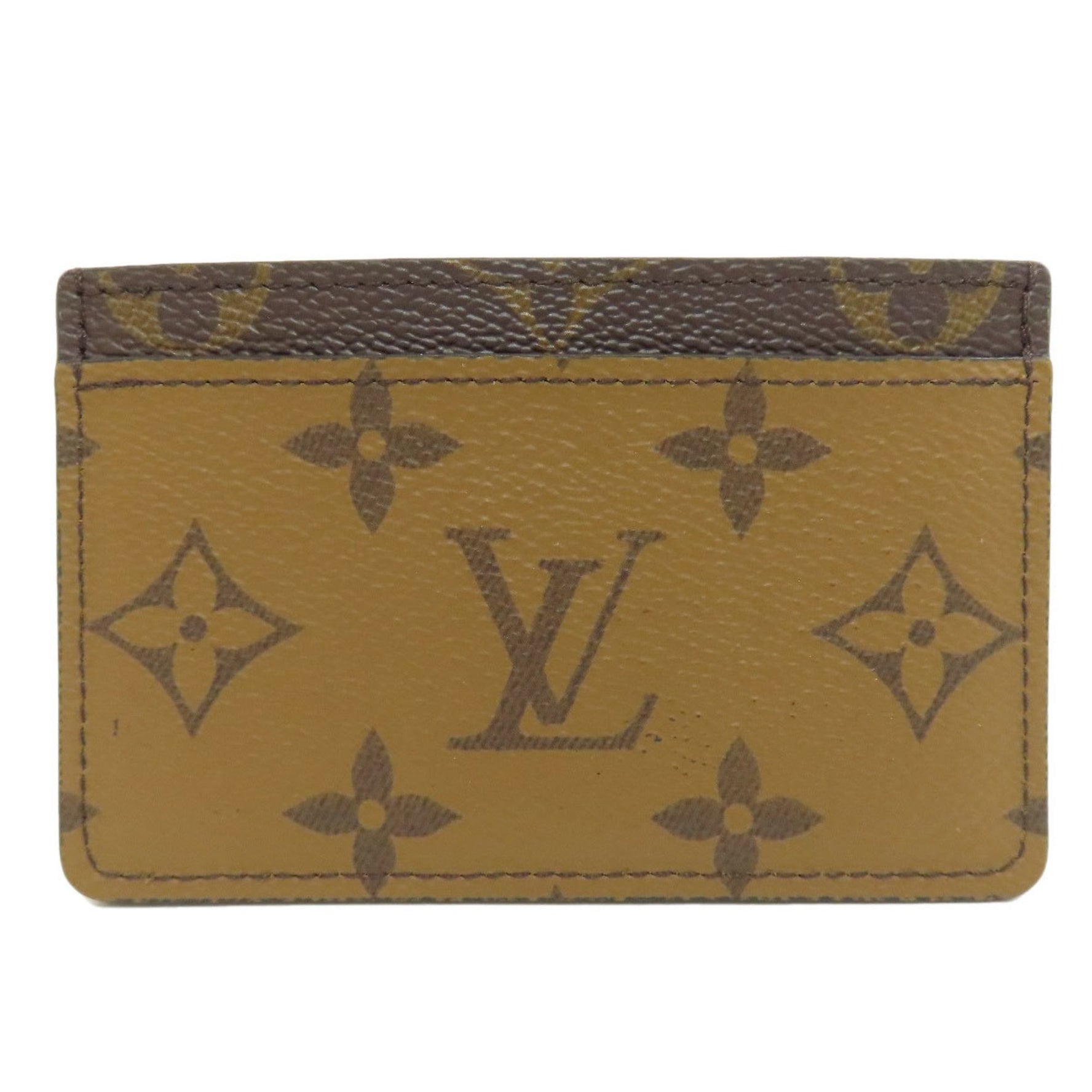 Louis Vuitton M69161 Porte Carte Sample Business Card Holder/Card Case Monogram Reverse Women's LOUIS VUITTON