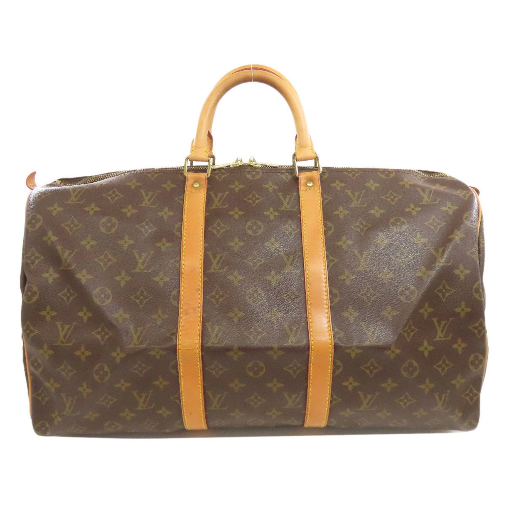 Louis Vuitton Keepall 50 Boston Bag in Canvas