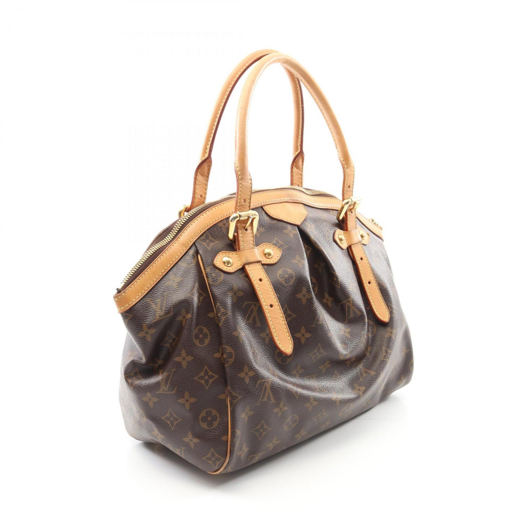 Louis Vuitton Tivoli GM Handbag, Coated Canvas and Leather, Monogram
