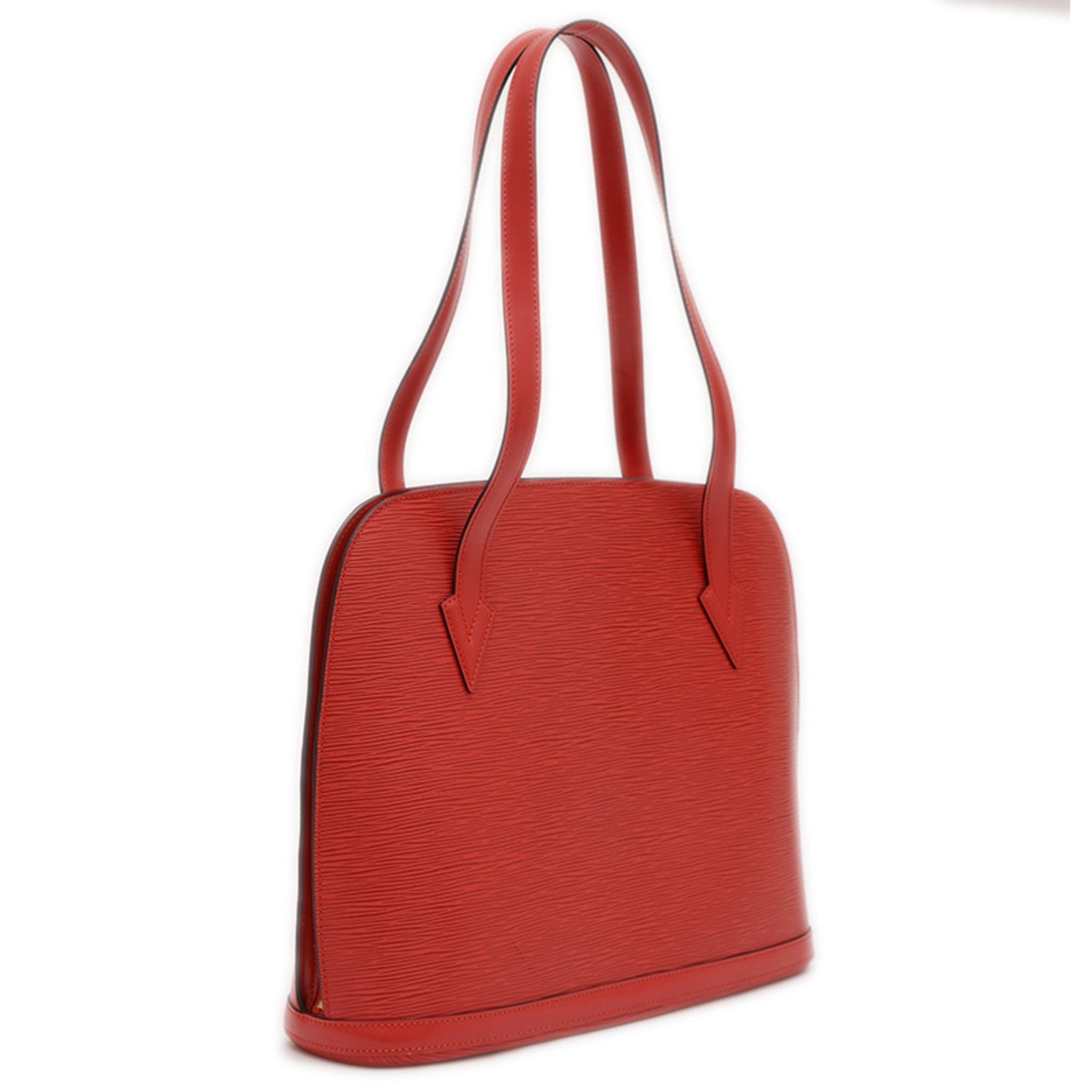 Louis Vuitton Epi Lussac Shoulder Bag Castilian Red