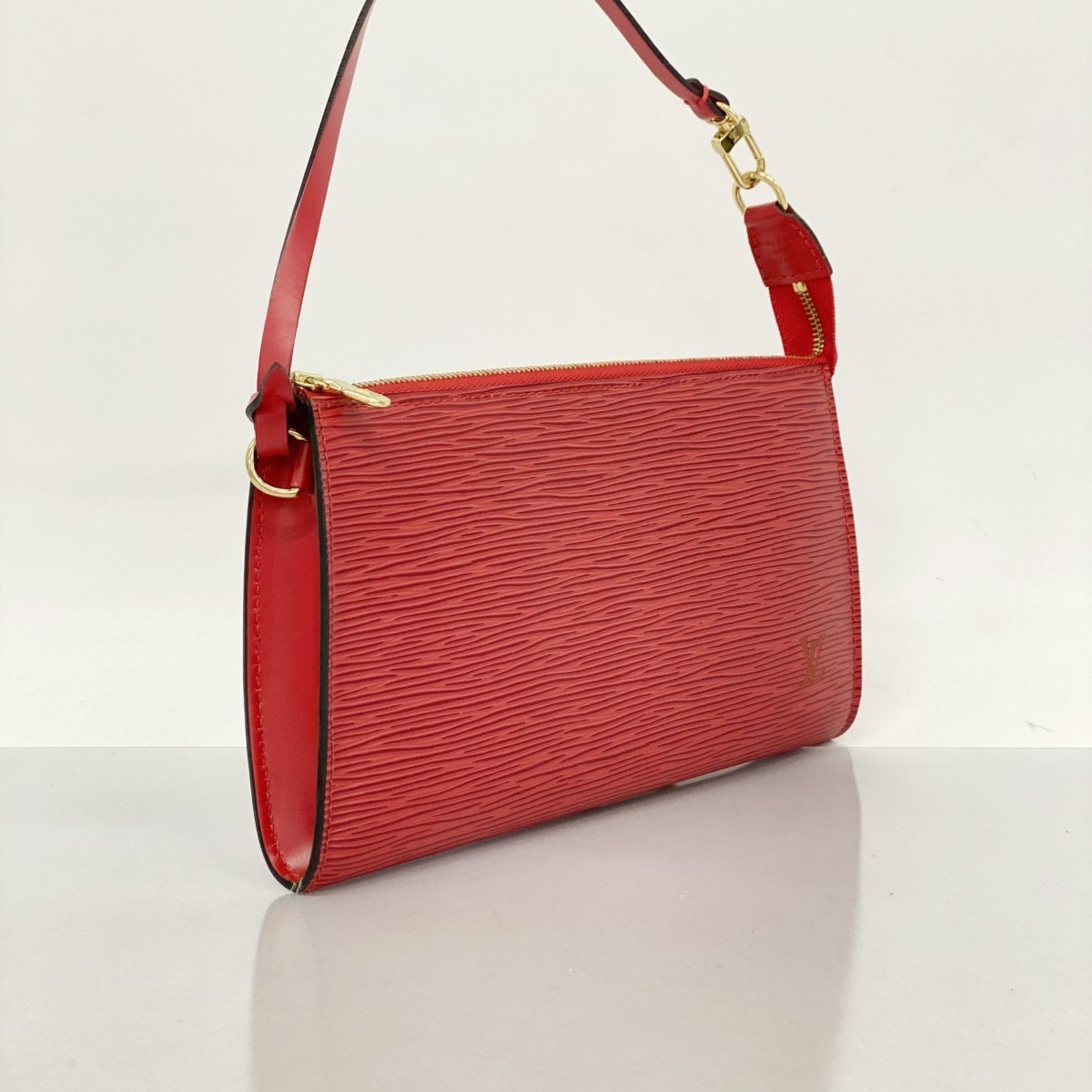 Louis Vuitton Epi Pouch Accessoires Castilian Red