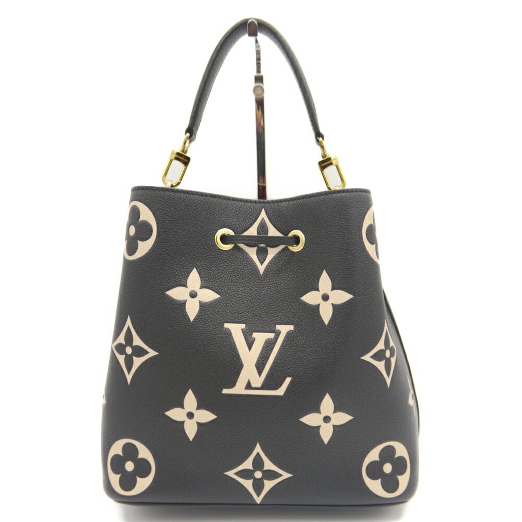 LOUIS VUITTON NeoNoe MM Monogram Empreinte Bicolor Shoulder Bag Tote