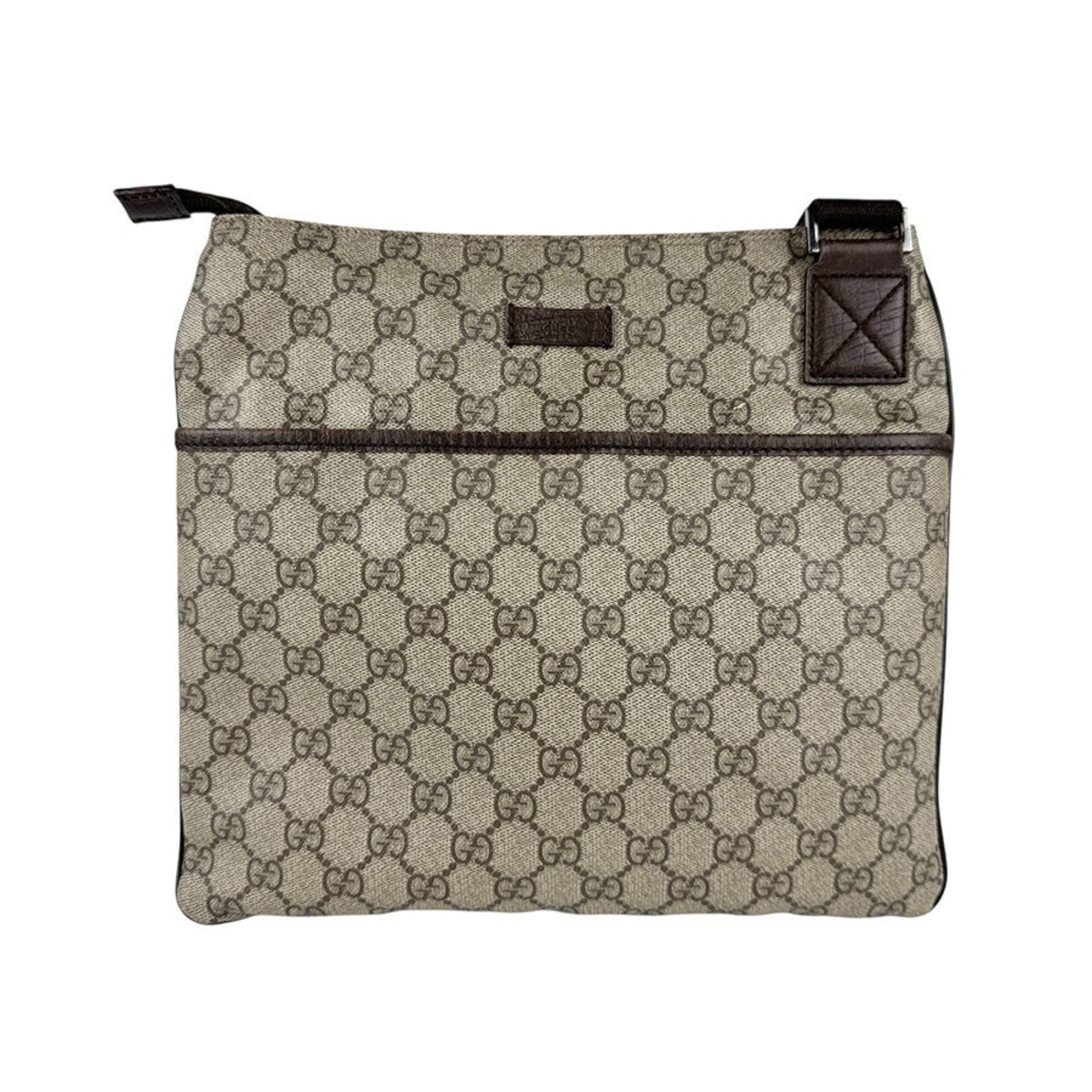 Gucci GG Supreme Canvas Shoulder Bag, Brown, Men's/Women's, z6606