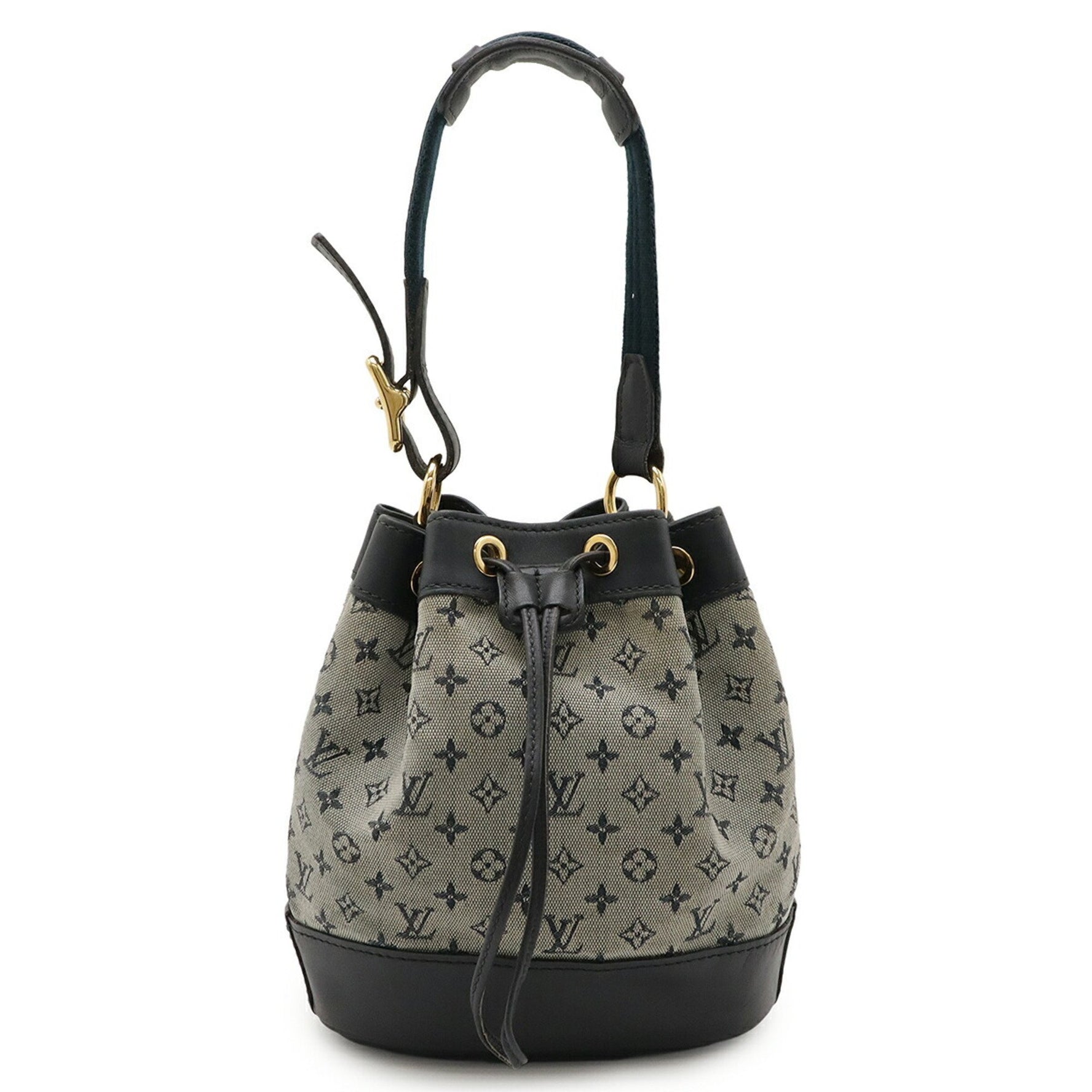 LOUIS VUITTON Monogram Mini Noelie Handbag Shoulder Bag Canvas