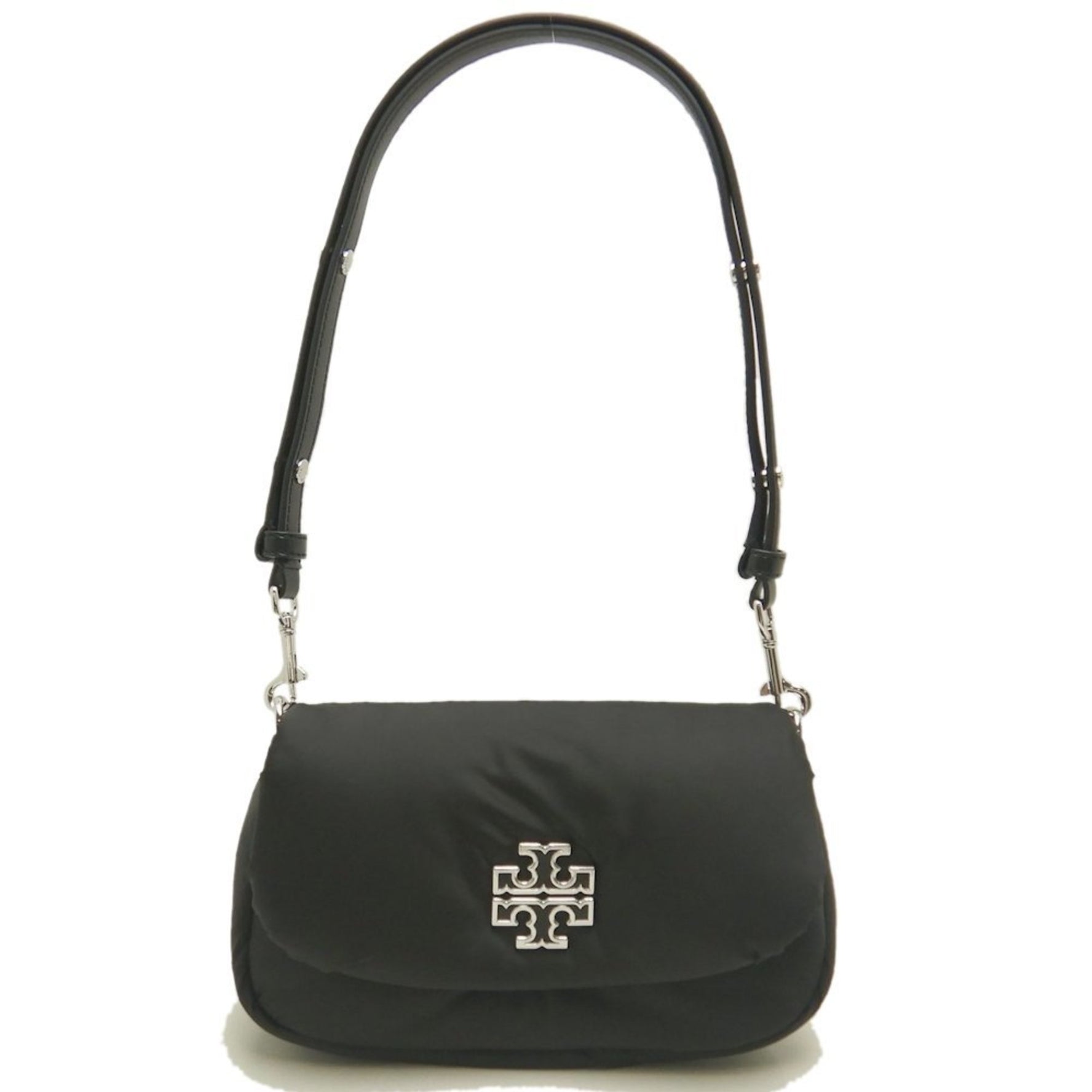 Tory Burch Convertible Crossbody Puffy Britain Nylon Shoulder Bag Outlet
