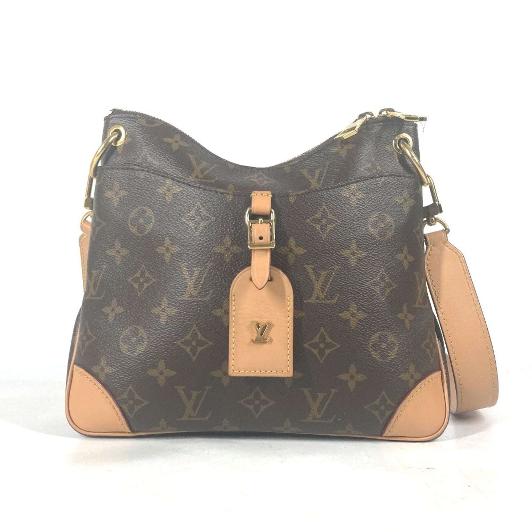 Louis Vuitton Monogram Odeon NM PM Crossbody Shoulder Bag Canvas Brown