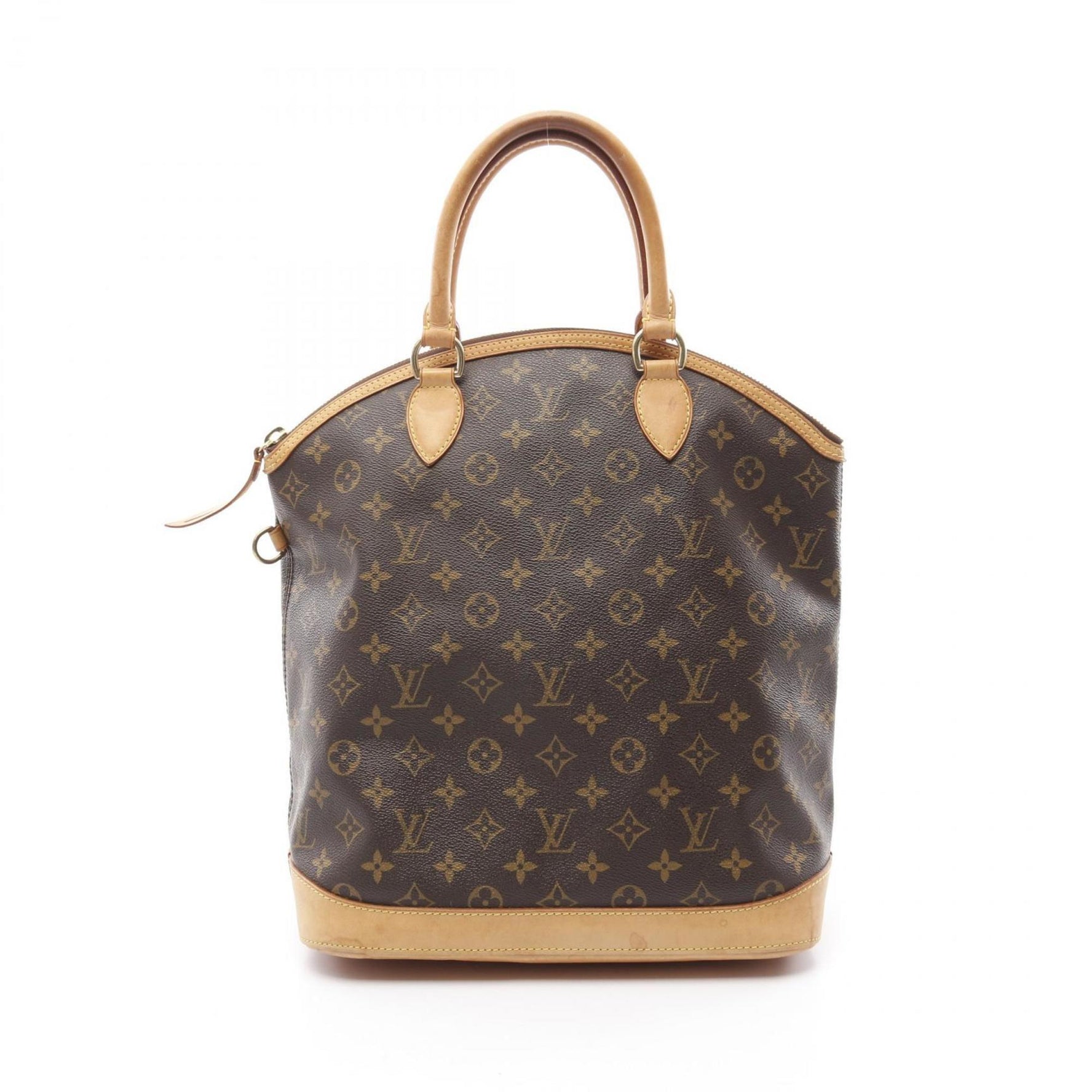 Louis Vuitton Lockit Vertical Monogram Handbag, Coated Canvas and Leather