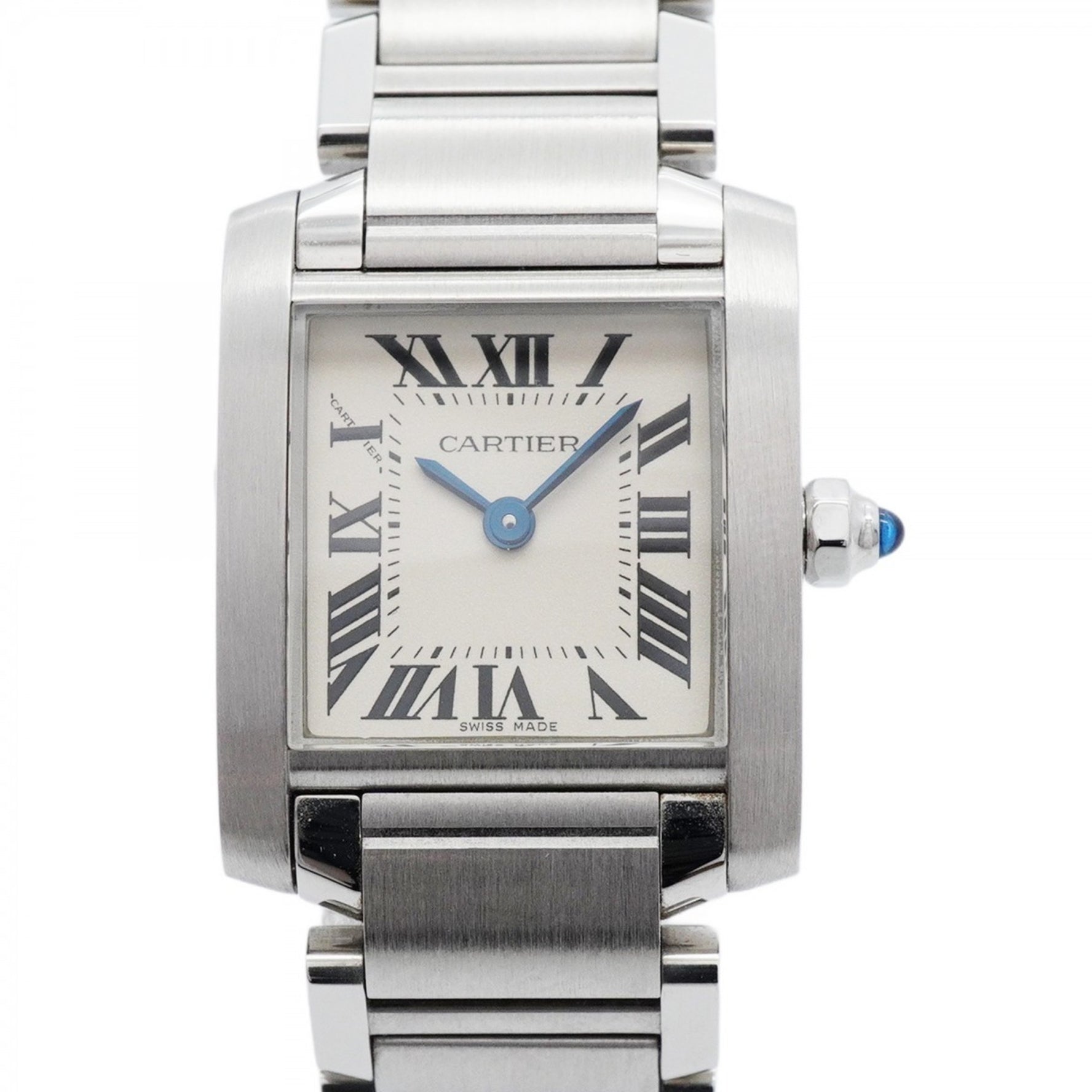 Cartier Tank Française Ivory Dial Watch