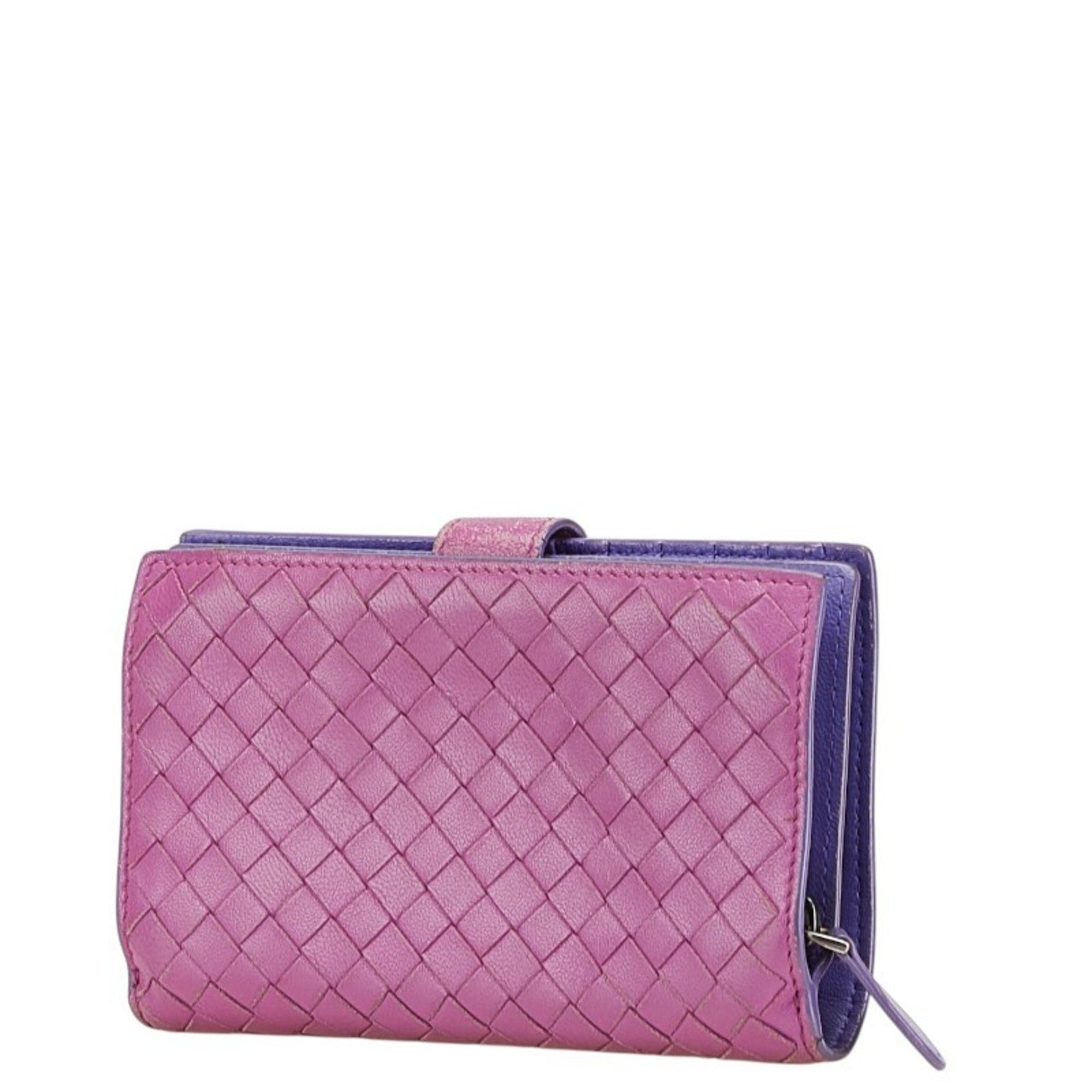 Bottega Veneta Intrecciato Bi-fold Wallet in Leather