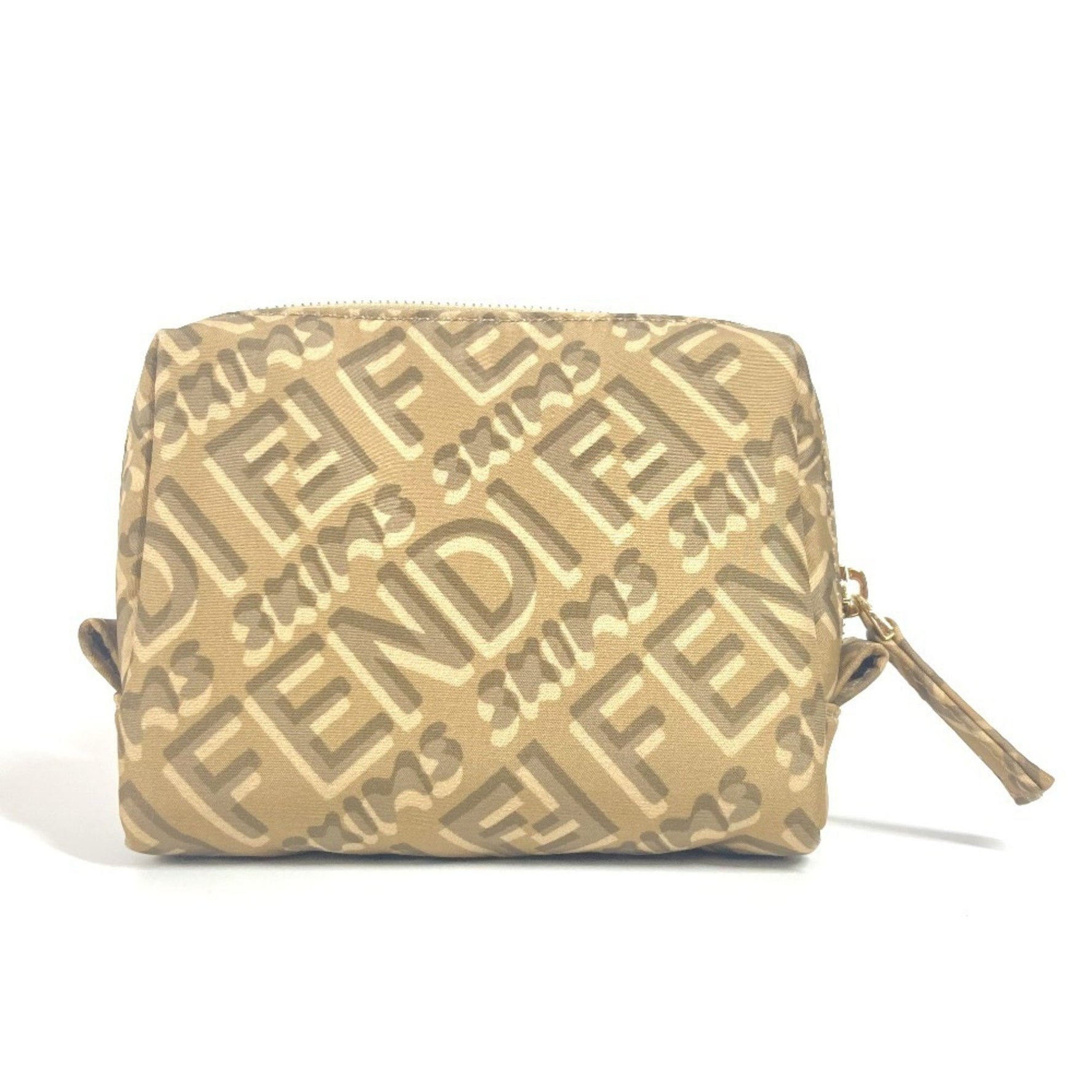 FENDI SKIMS Collaboration Logo Multi-Pouch Cosmetic Pouch Nylon