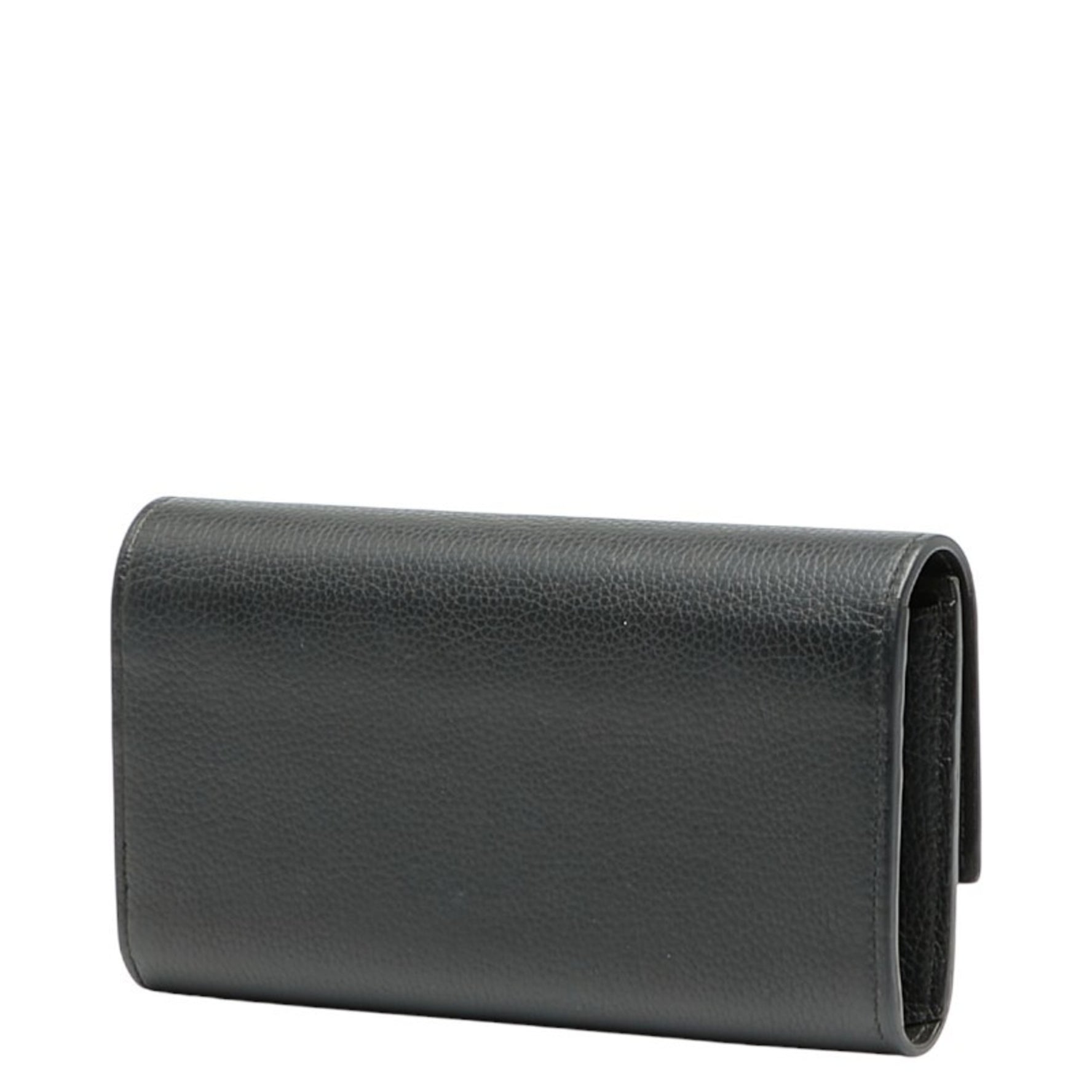 Christian Dior Dior CD logo long wallet in leather .