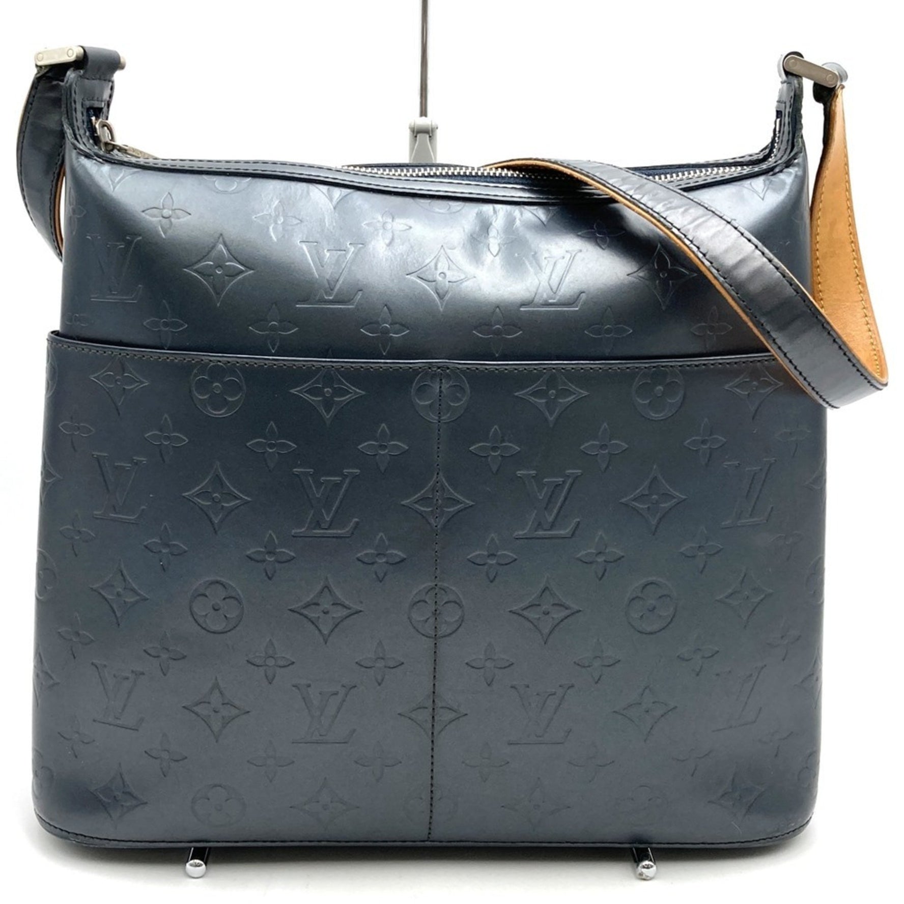 Louis Vuitton Sutter Shoulder Bag Grey Monogram Matte Men's