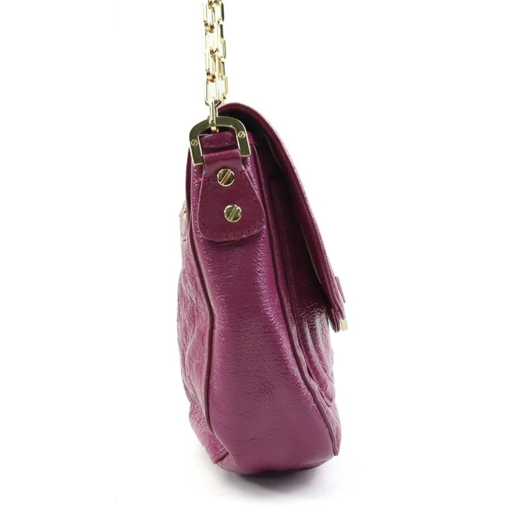Tory Burch Shoulder Bag Leather Pink Purple Women's H30716K