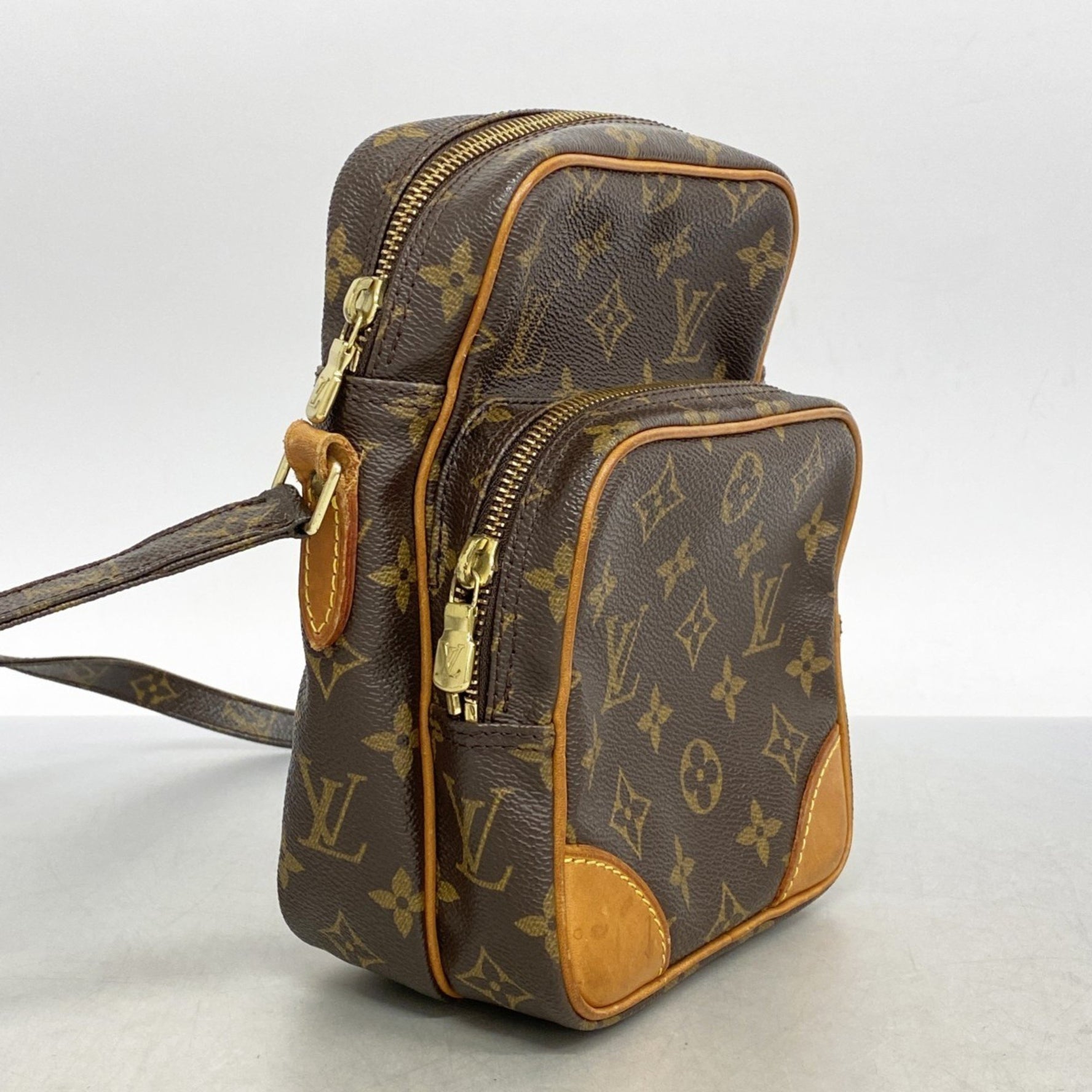 Louis Vuitton Monogram Amazon Shoulder Bag M45236 Brown Women's