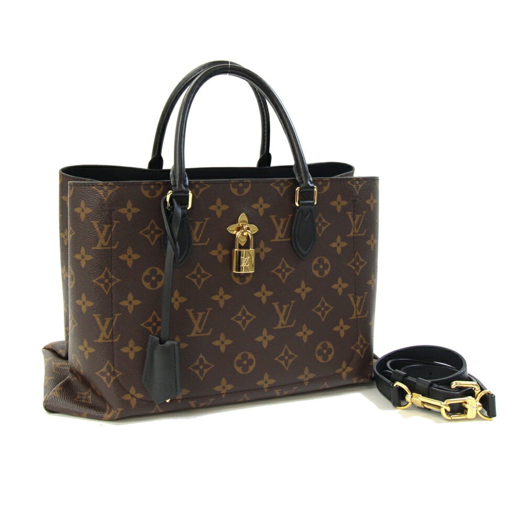 Louis Vuitton Monogram Flower Tote Canvas Shoulder/Hand