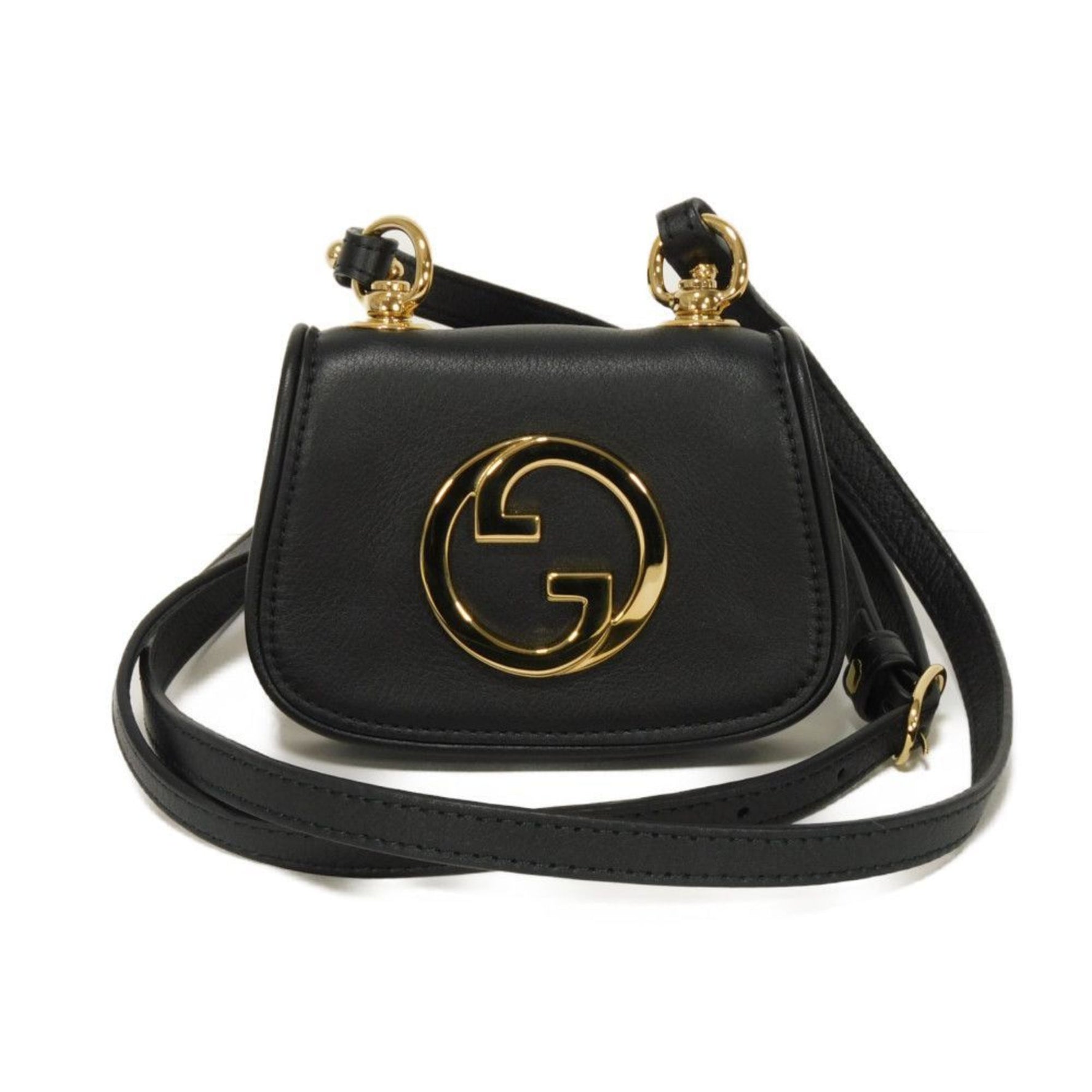 Gucci Frondy Shoulder Bag with Card Case and Crossbody Interlocking G Design in 1000) Women