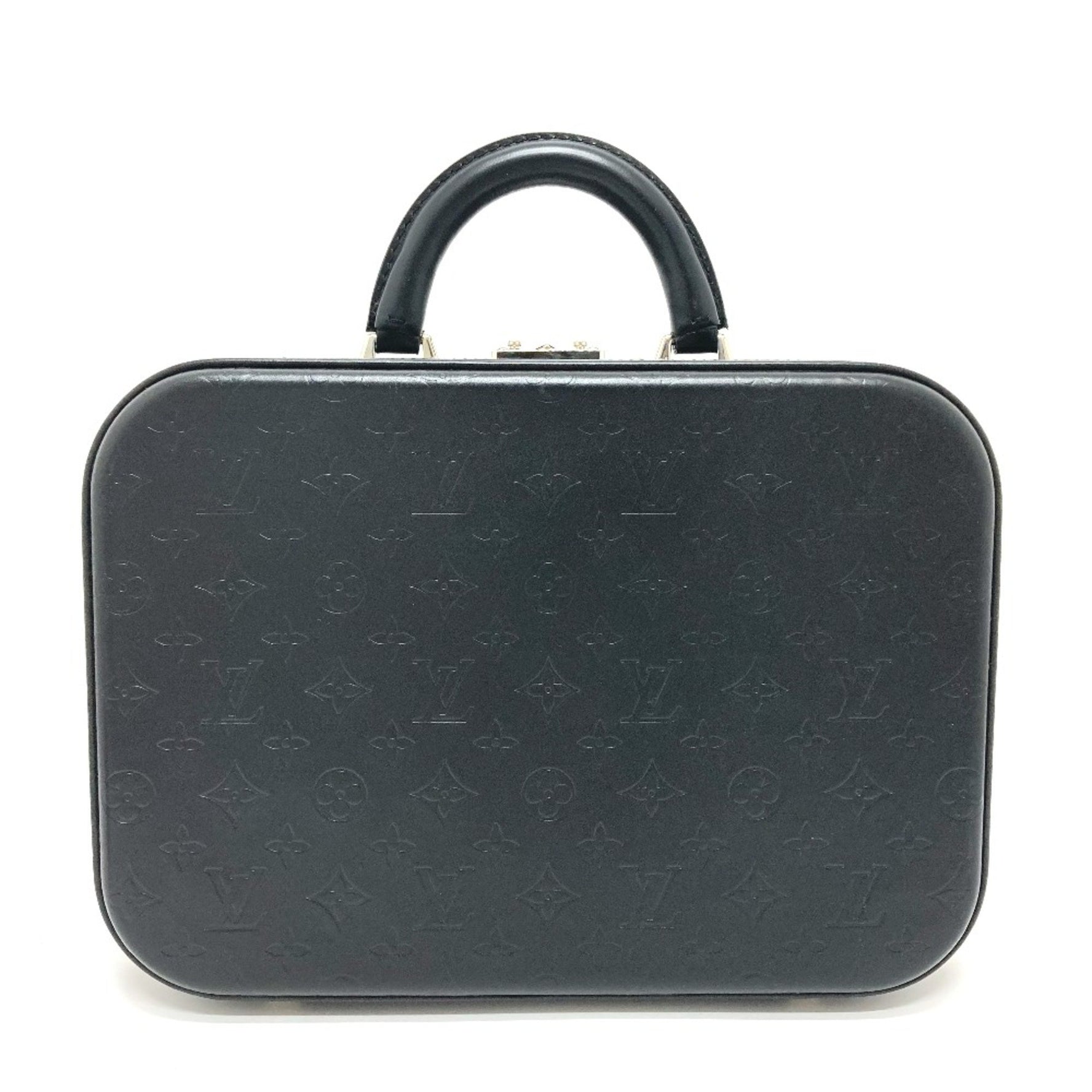 Louis Vuitton Monogram glasses Bag Trunk Hand Bag Noir