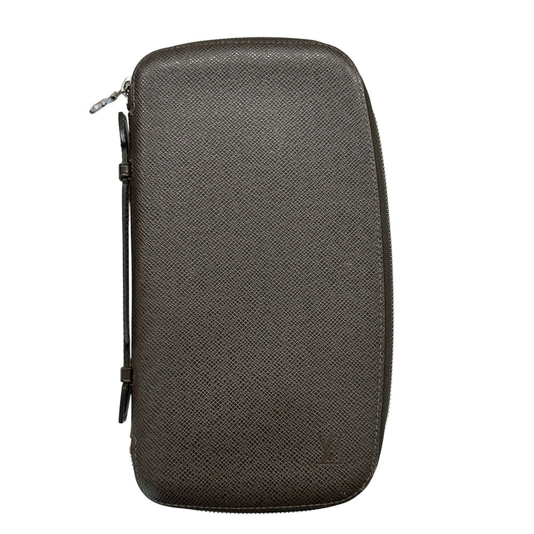 Louis Vuitton Taiga Men's Long Wallet, Organizer, Atoll Grizzly, M30658, Travel Case, Passport Case