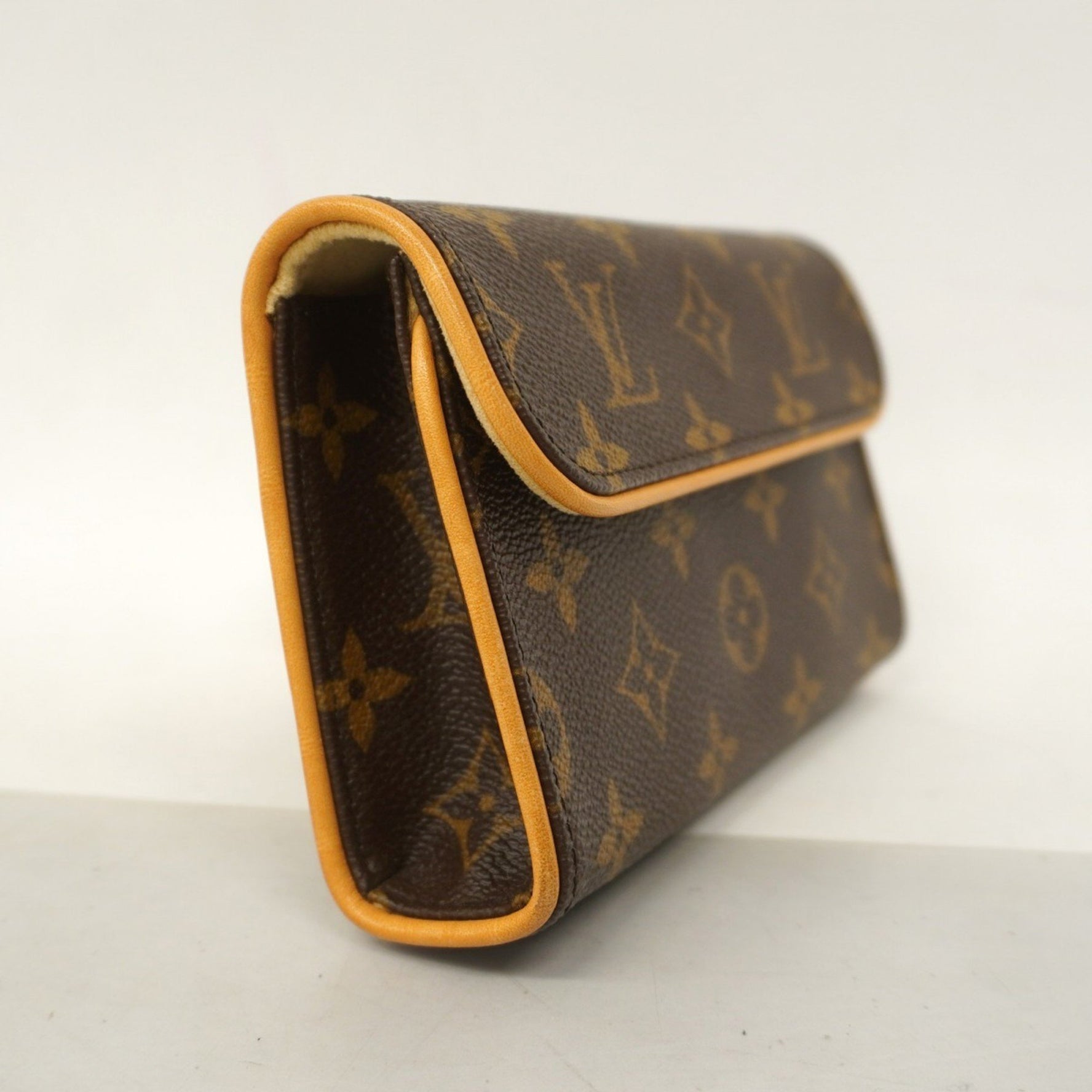 Louis Vuitton Monogram Pochette Florentine Waist Bag M51855 Brown Women's
