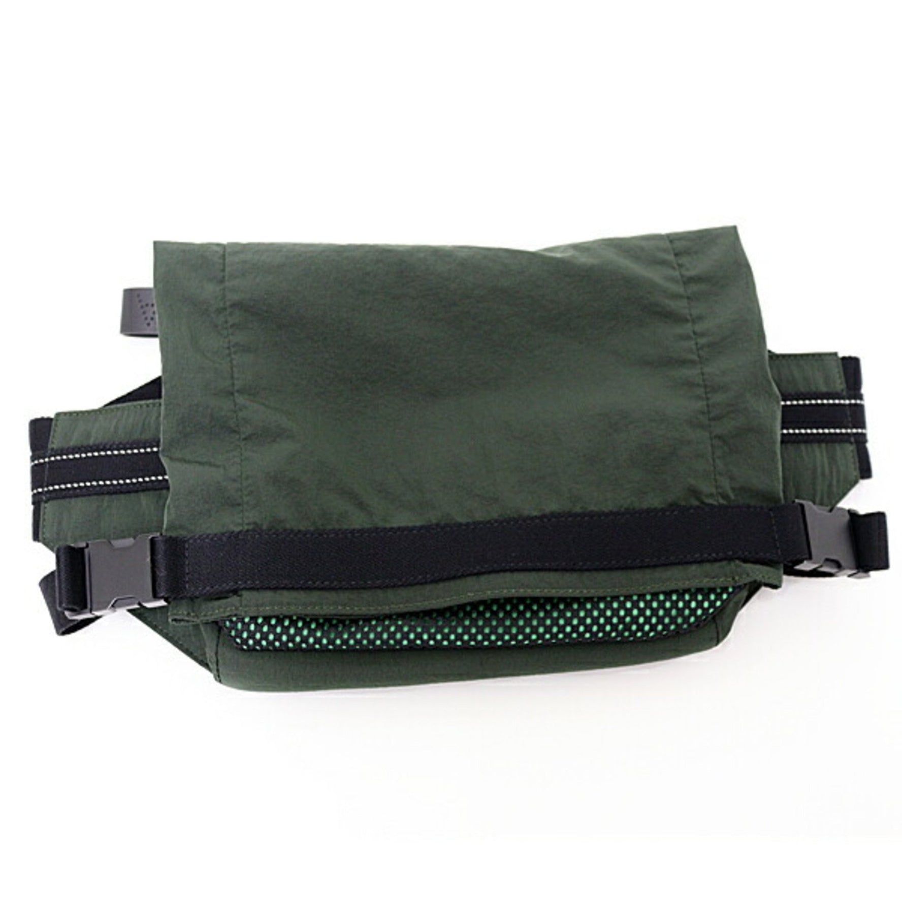 BOTTEGA VENETA Belt Bag, Waist Body Nylon, Khaki Green