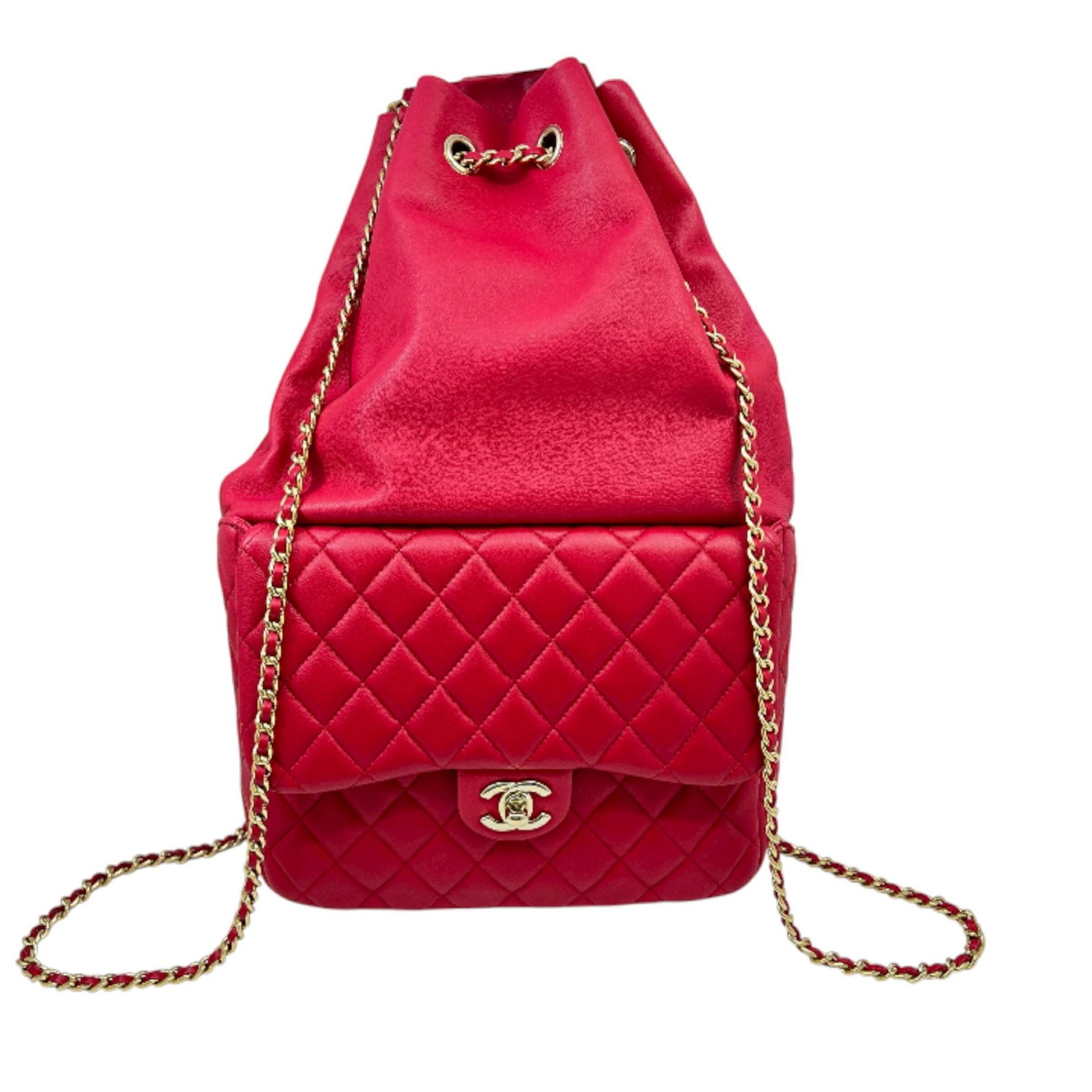 CHANEL Matelasse Backpack in Lambskin