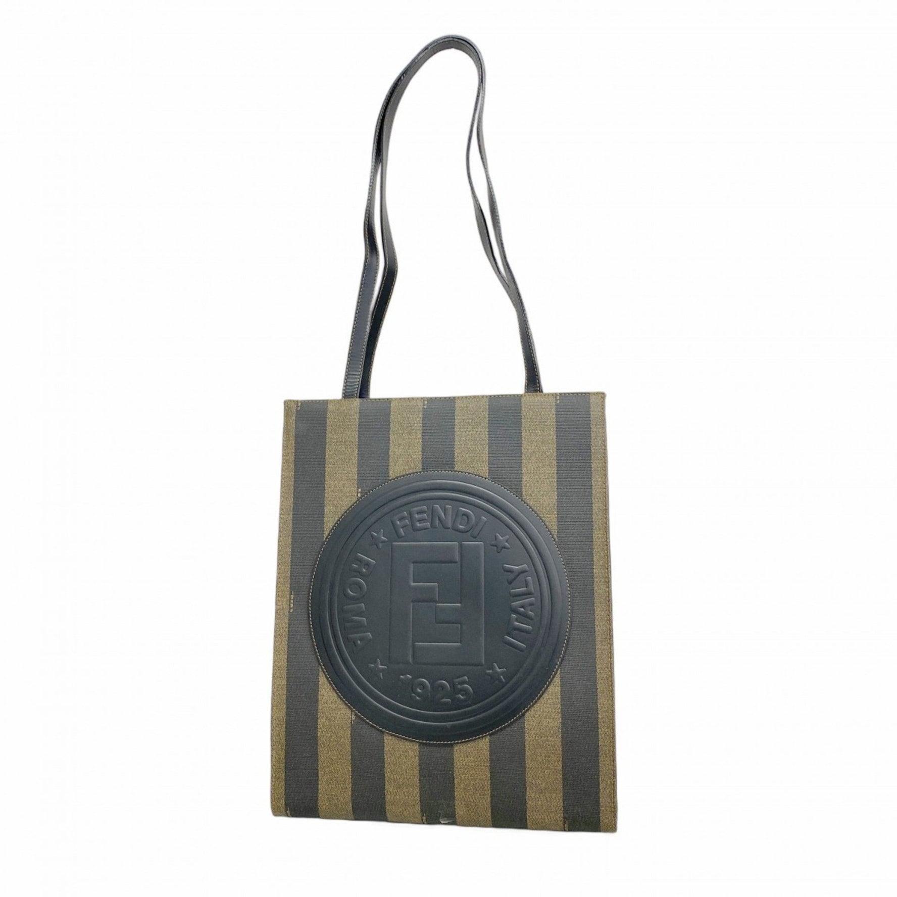 Fendi tote bag, pecan, brown, black