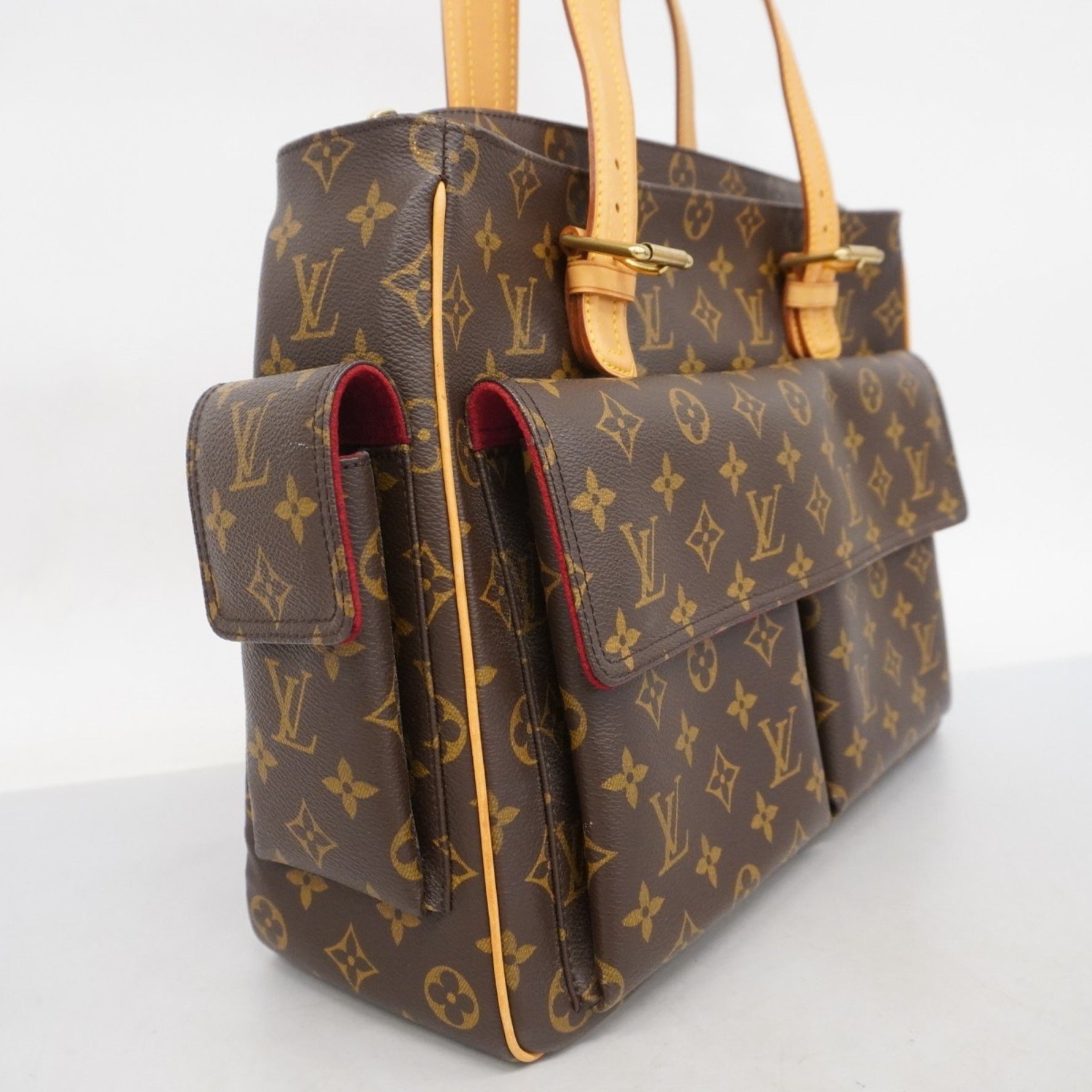 Louis Vuitton Monogram Multiplicite Shoulder Bag M51162 Brown Women's