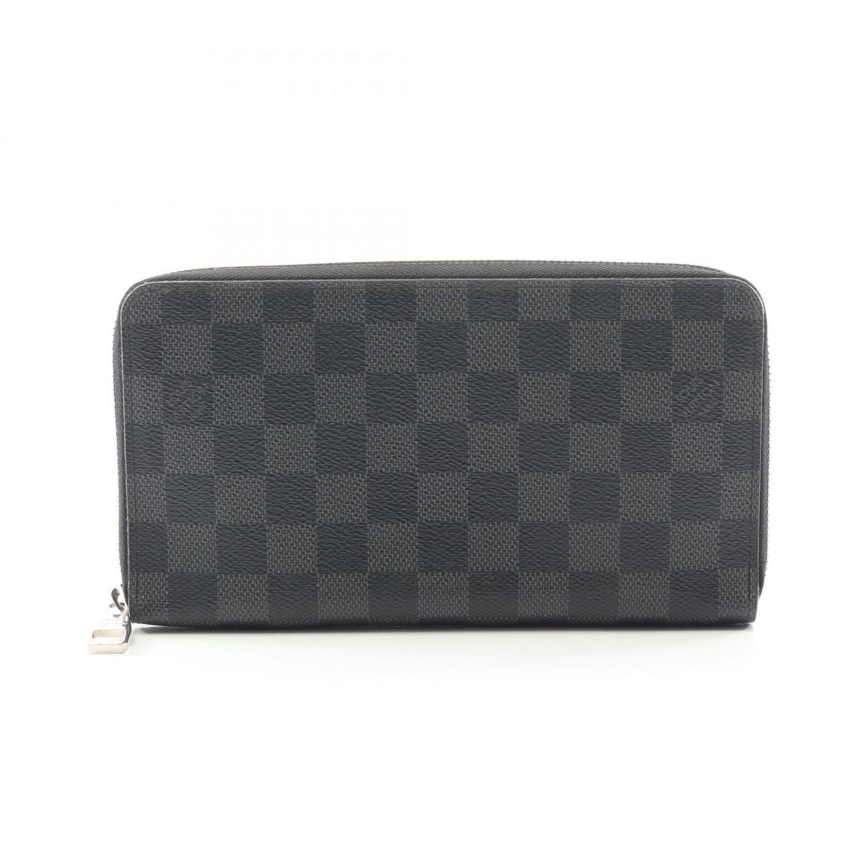 Louis Vuitton Zippy Organizer Damier Graphite Round Long Wallet