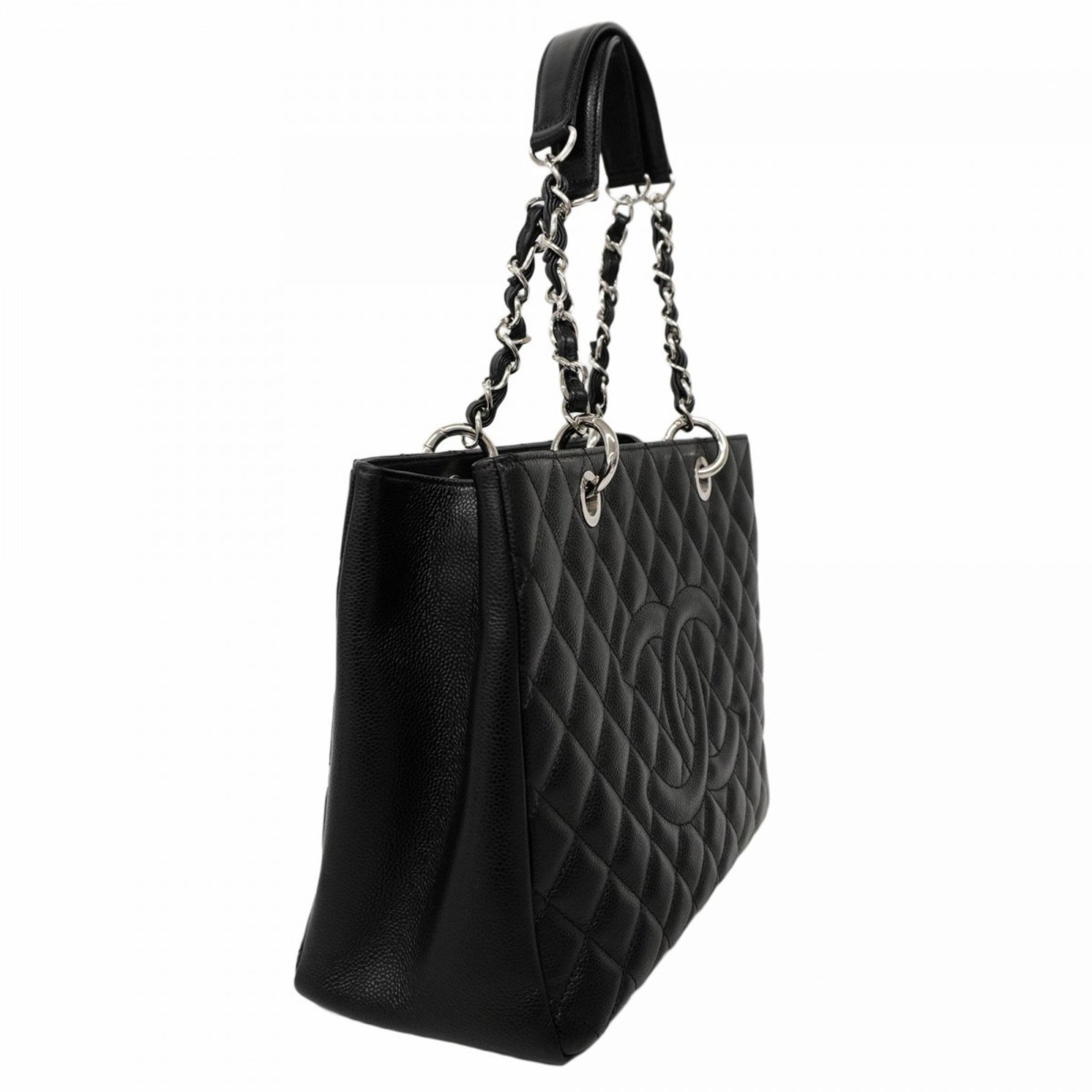 Chanel Matelasse Caviar Tote Bag in with Chain