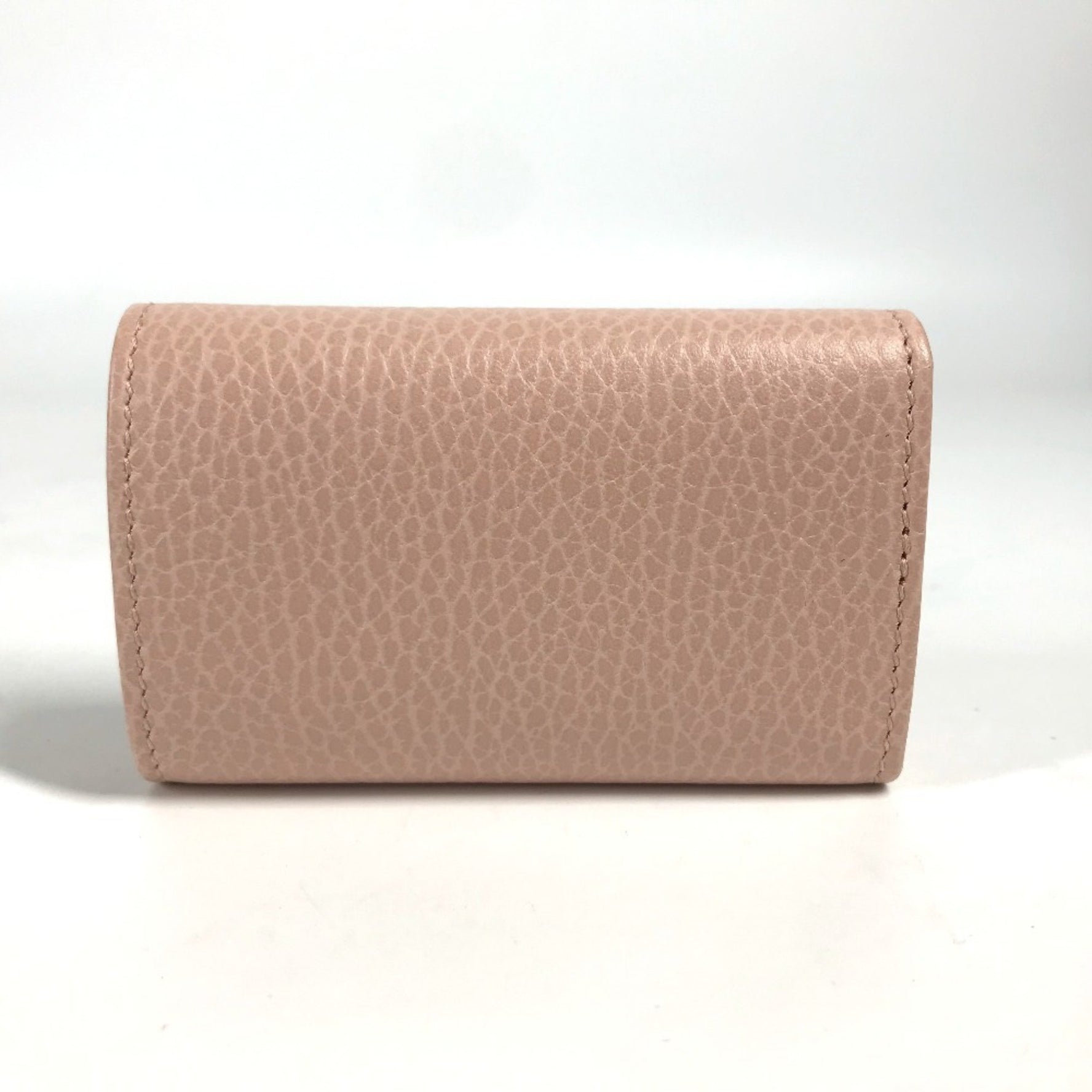 GUCCI GG Marmot Double G Key Case, Leather