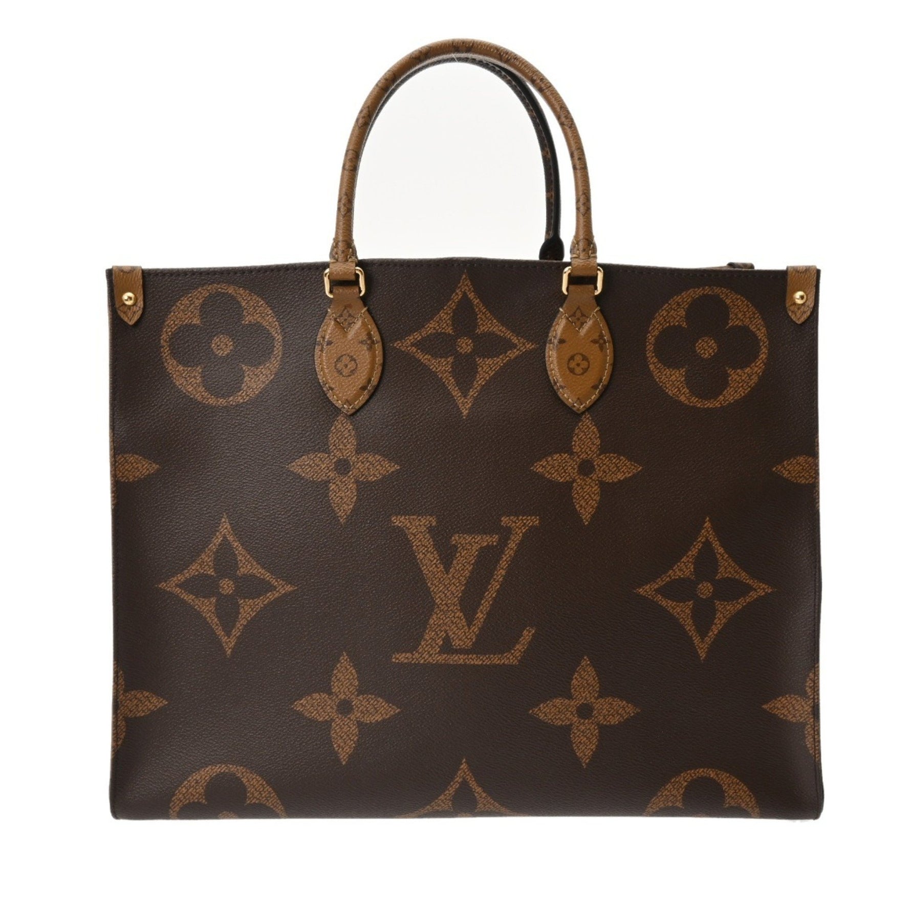 LOUIS VUITTON Monogram Giant On the Go GM Tote, Unisex Canvas Handbag