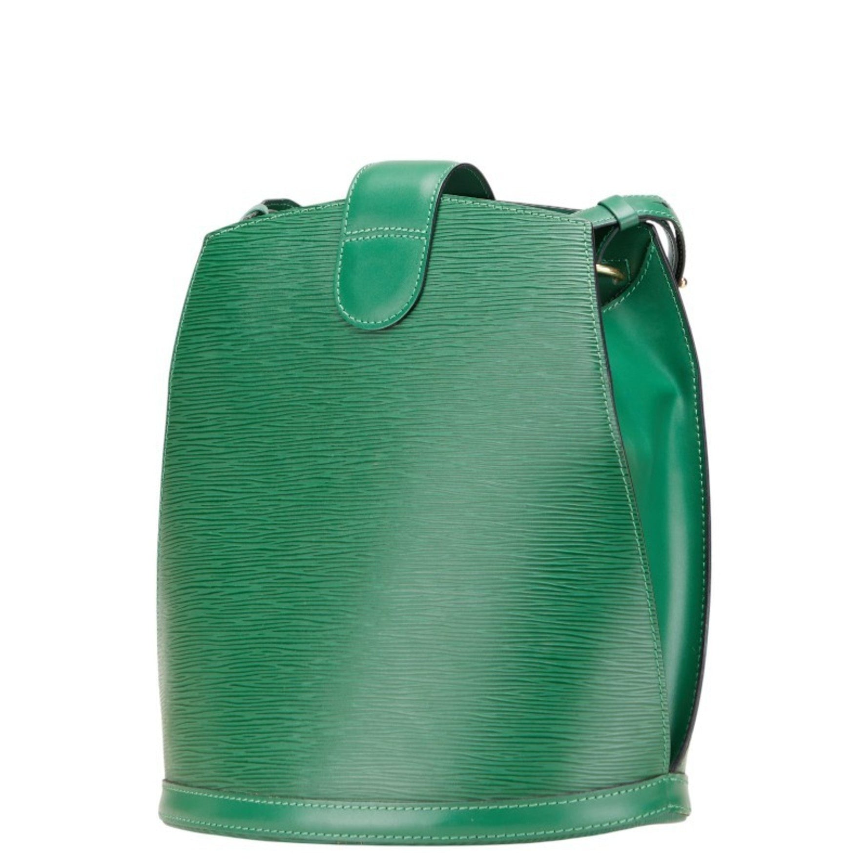 Louis Vuitton Epi Cluny Shoulder Bag Borneo Green Leather LOUIS VUITTON