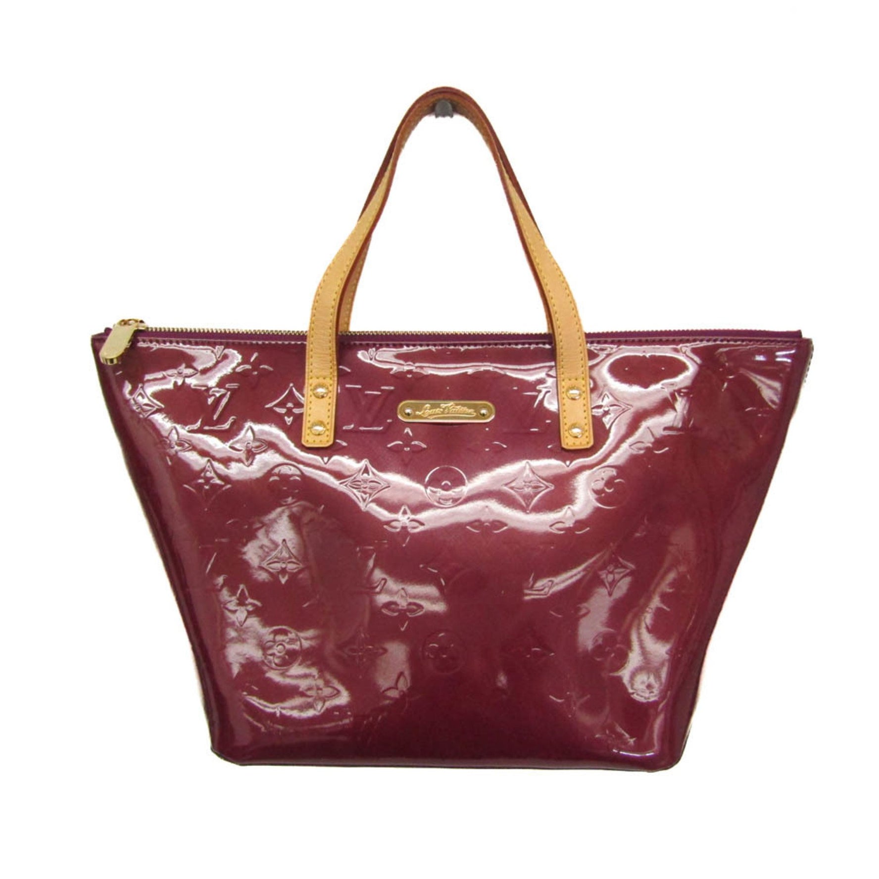 Louis Vuitton Monogram Vernis Bellevue PM M93584 Women's Handbag Violet