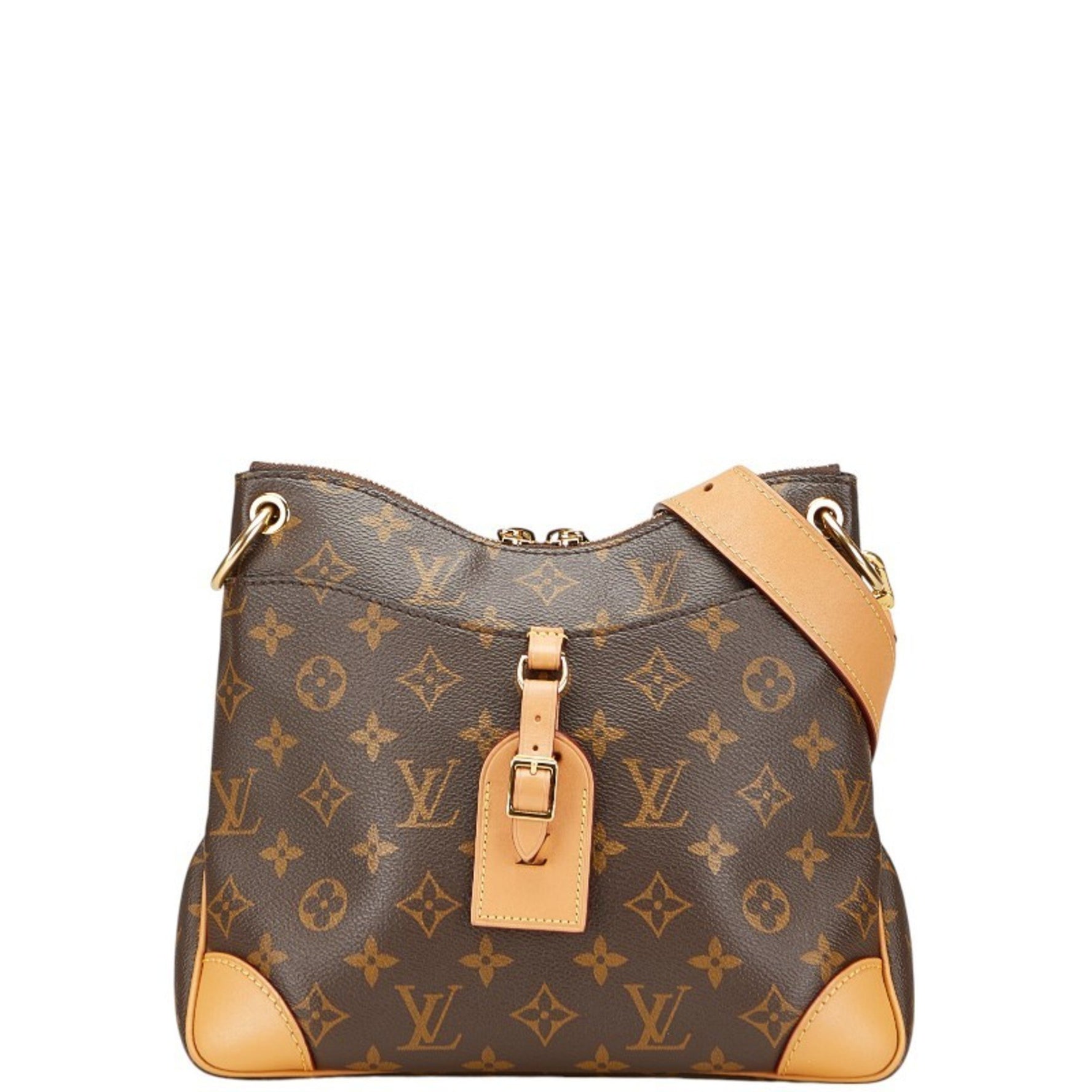 Louis Vuitton Monogram Odeon NM PM Crossbody Shoulder Bag Leather LOUIS VUITTON