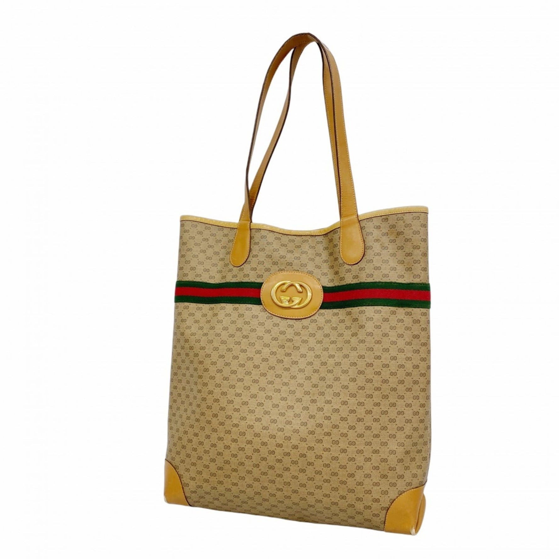 Gucci GG Supreme Sherry Line Tote Bag 002 904 0131