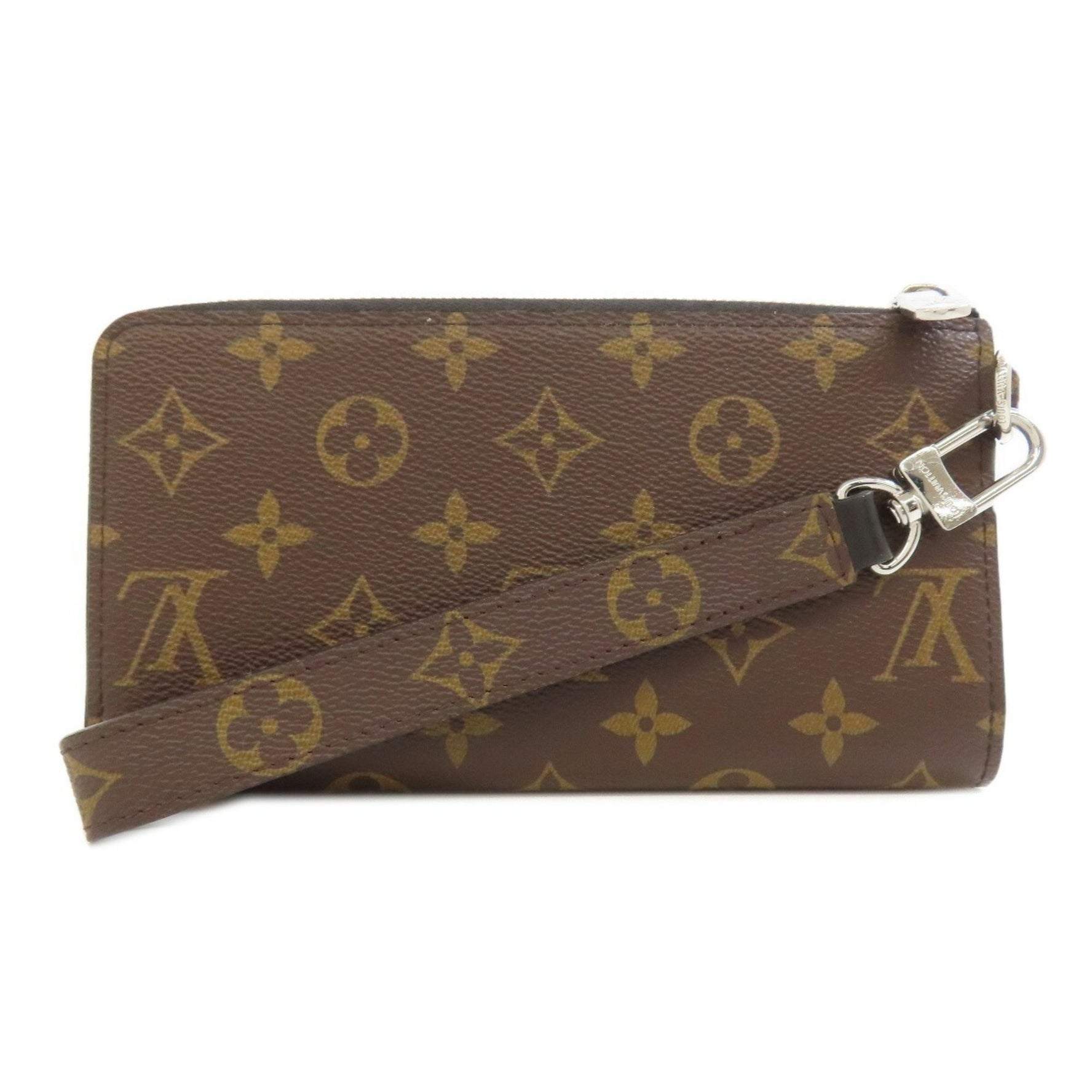 Louis Vuitton M69407 Zippy Dragonne Long Wallet Monogram Macassar Women's LOUIS VUITTON