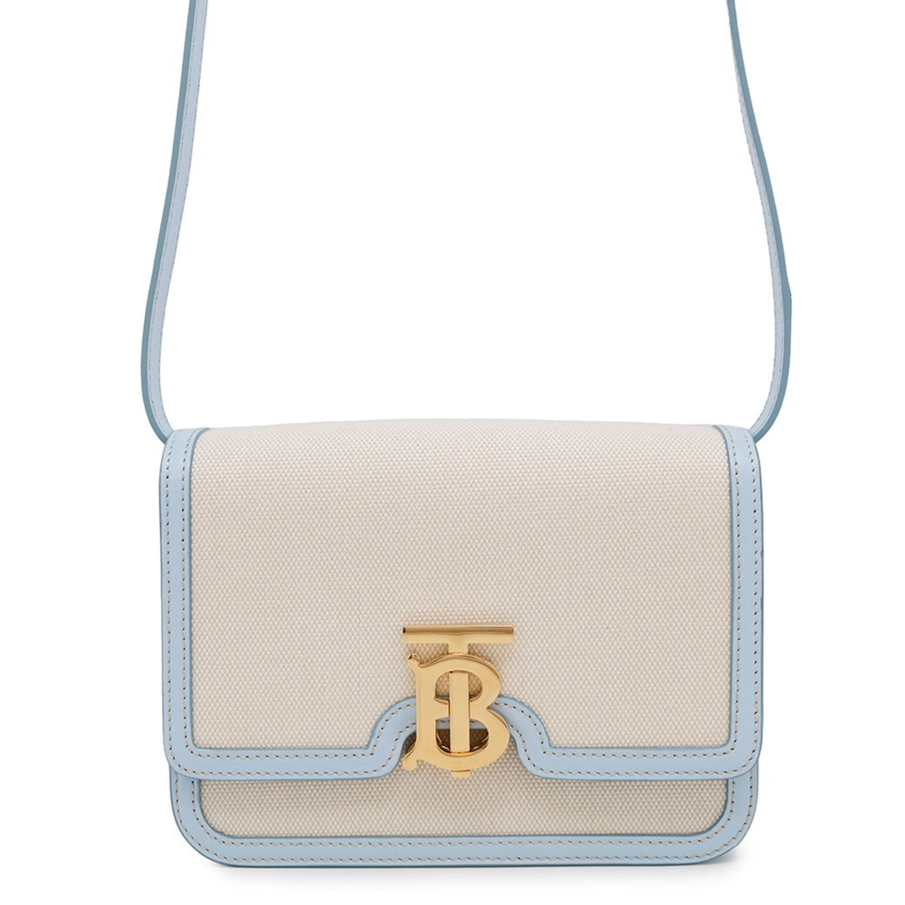 Burberry TB Canvas Shoulder Bag