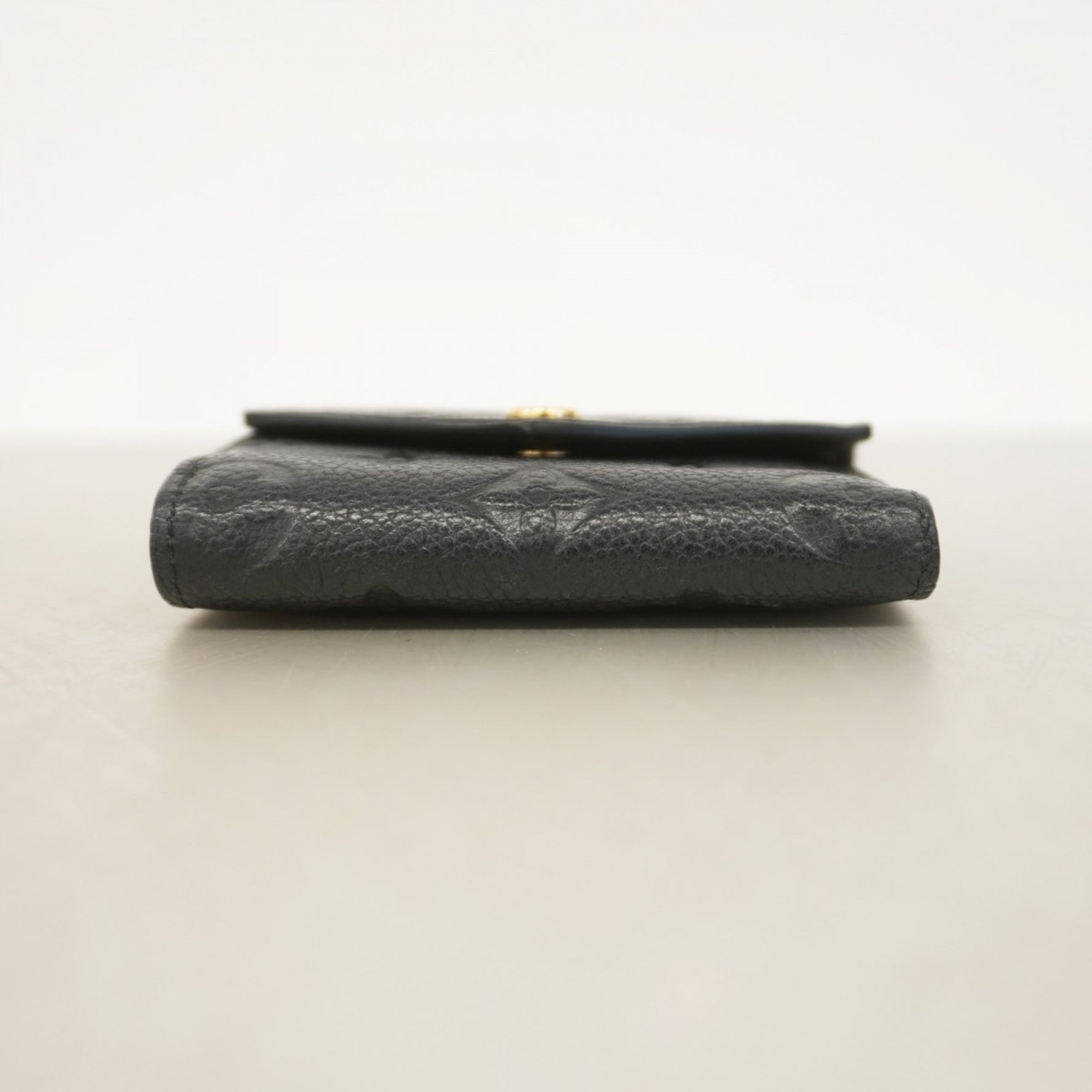 Louis Vuitton Monogram Empreinte Zoe Tri-fold Wallet M62935 Noir Women's